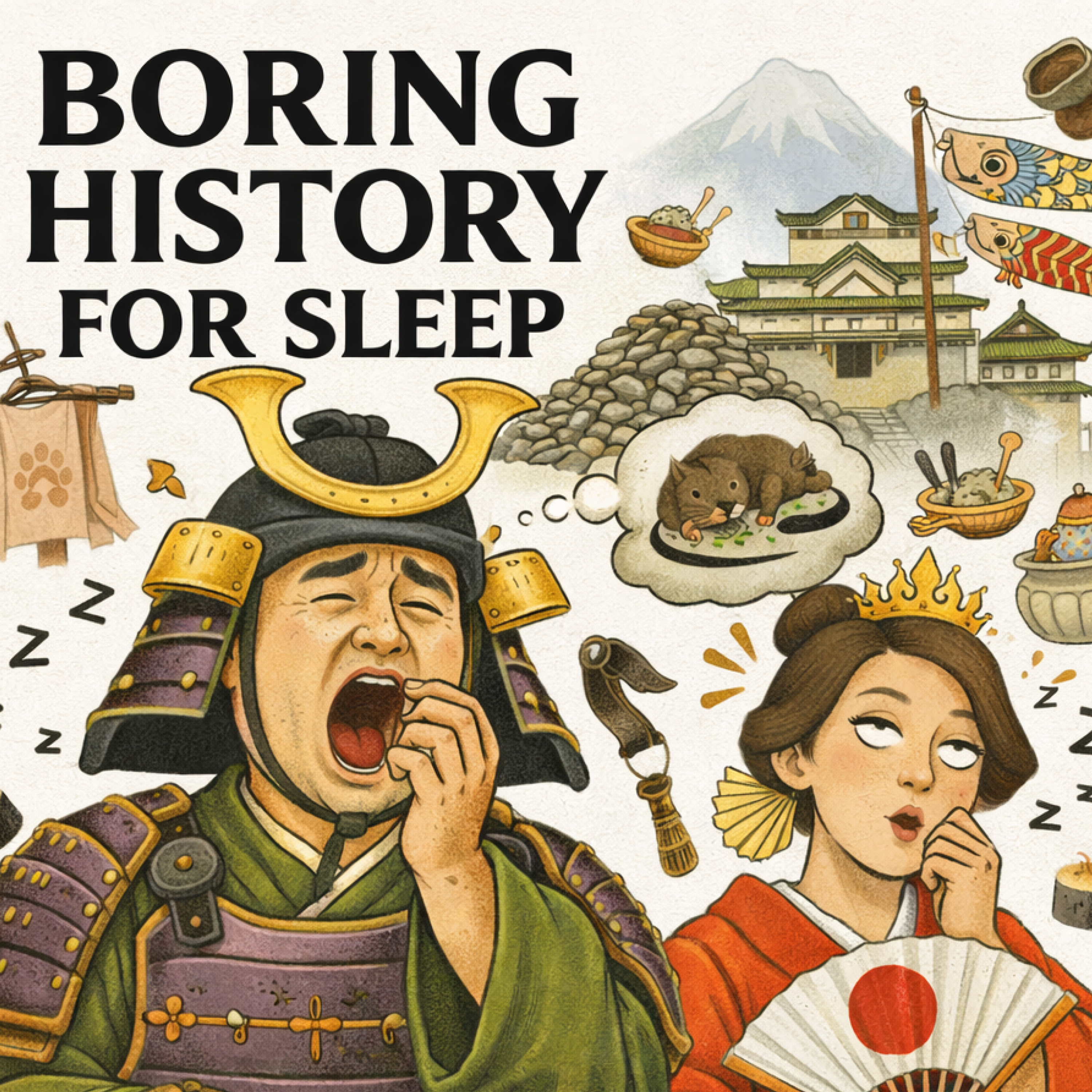 Life in 1700s Japan — Quieter Than You Imagine 🎎 | Boring History for Sleep episode artwork