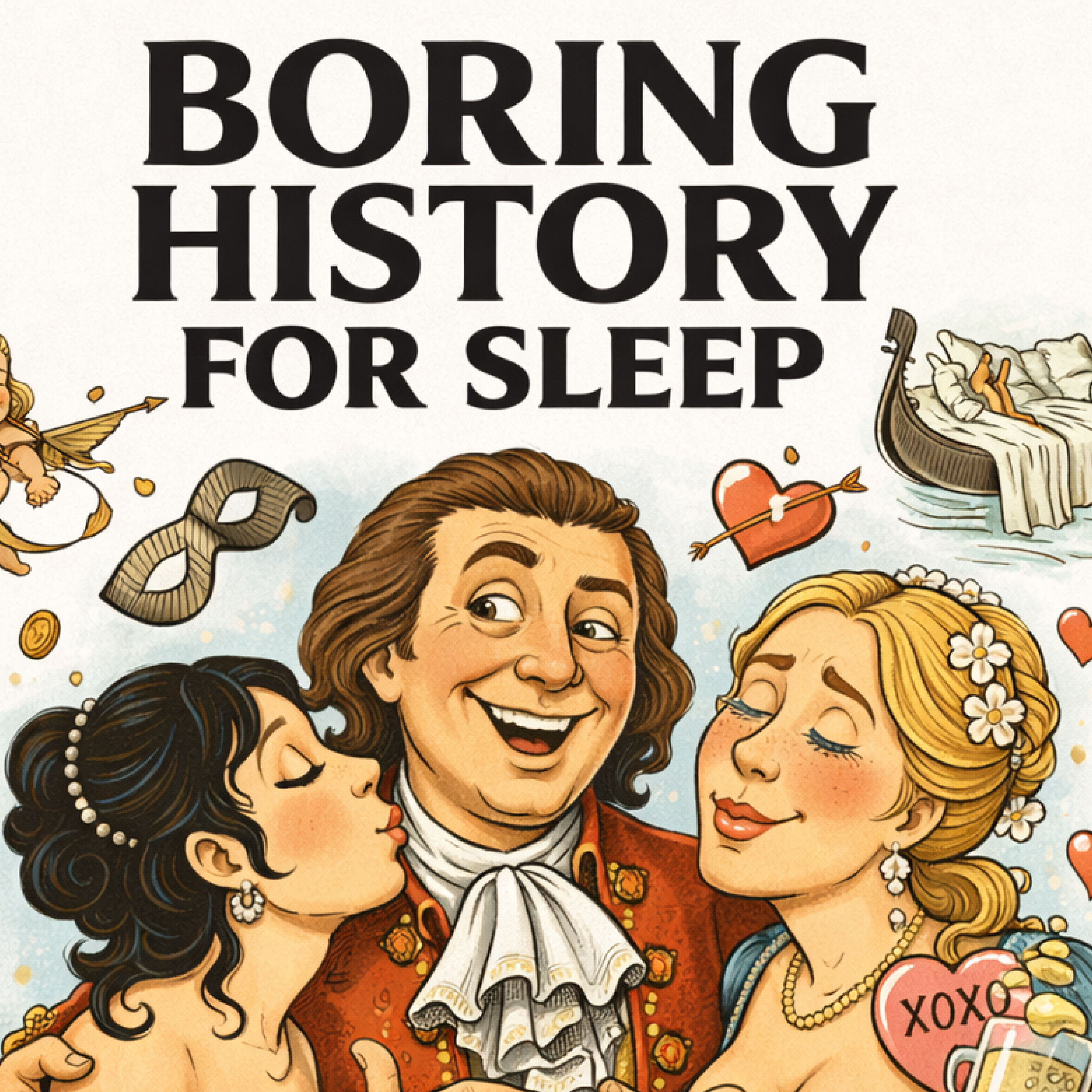 Giacomo Casanova — More Than Just a Legend 💌 | Boring History for Sleep episode artwork