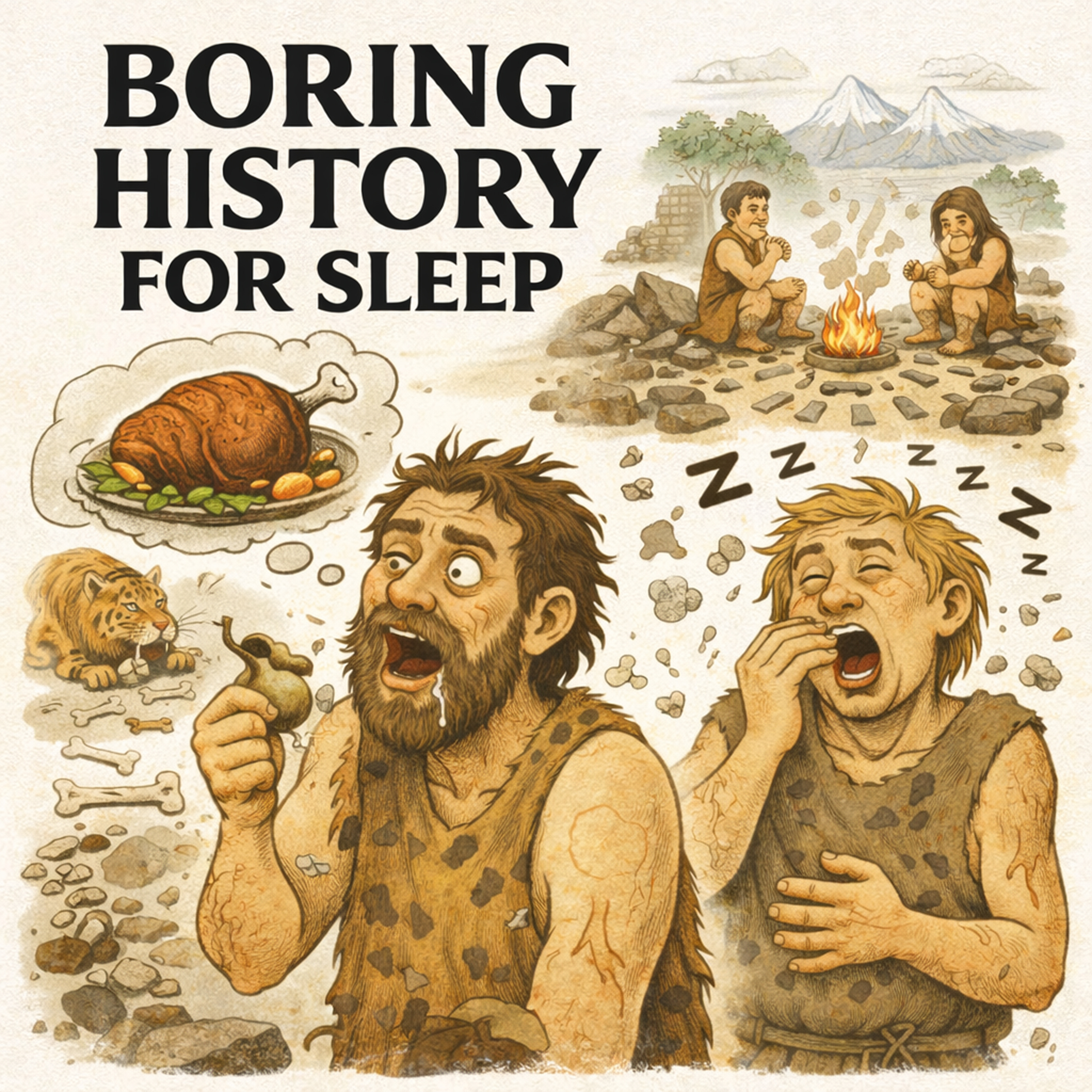Why Humans Weren’t Meant to Eat Every Day — A Different Rhythm of Life 🍽️ | Boring History for Sleep episode artwork