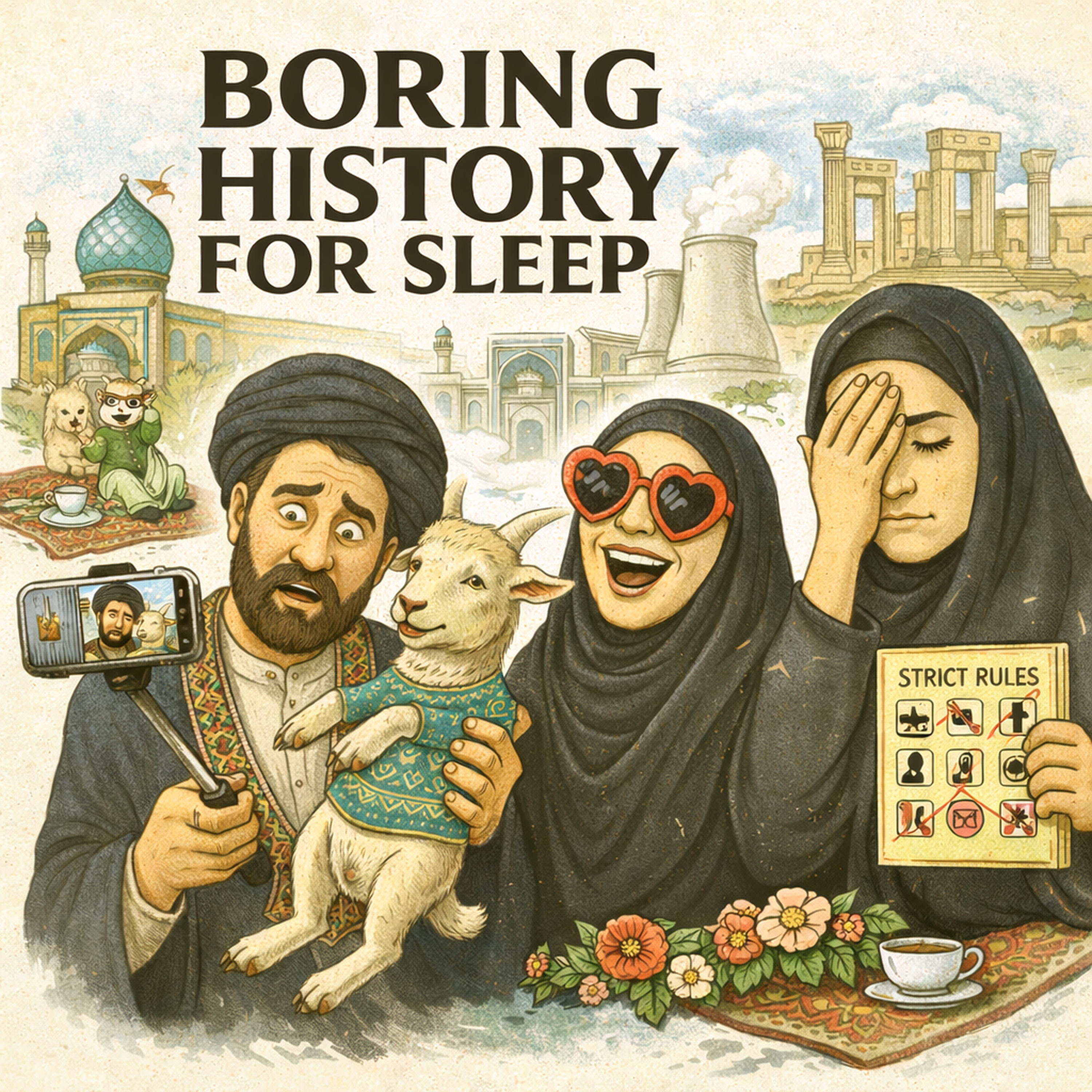 Iran — A Hidden World Beyond the Headlines 🌍 | Boring History for Sleep episode artwork
