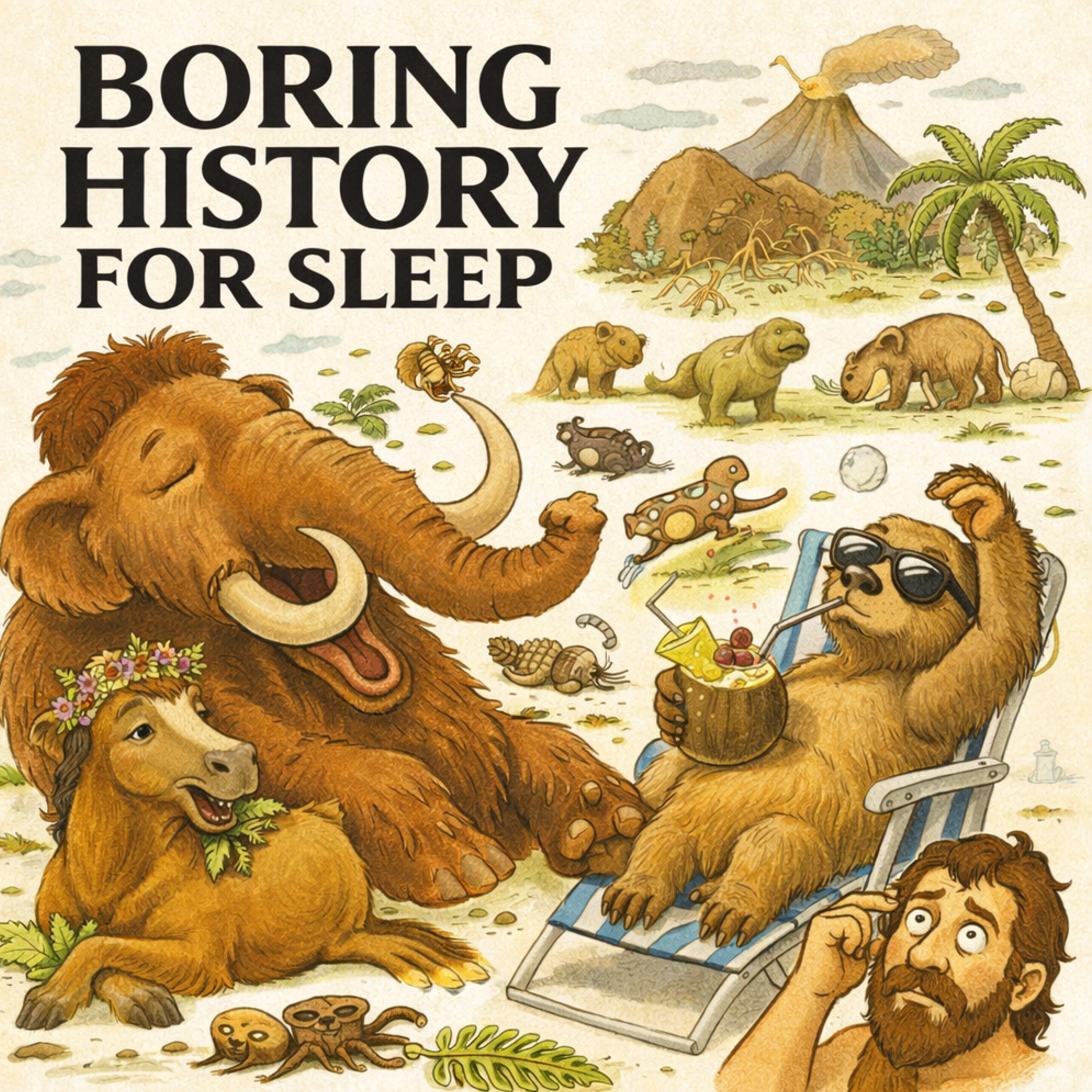 Cover art for the episode "What Earth Was Like After the Dinosaurs Disappeared 🌍 | Boring History For Sleep" from Boring History for Sleep