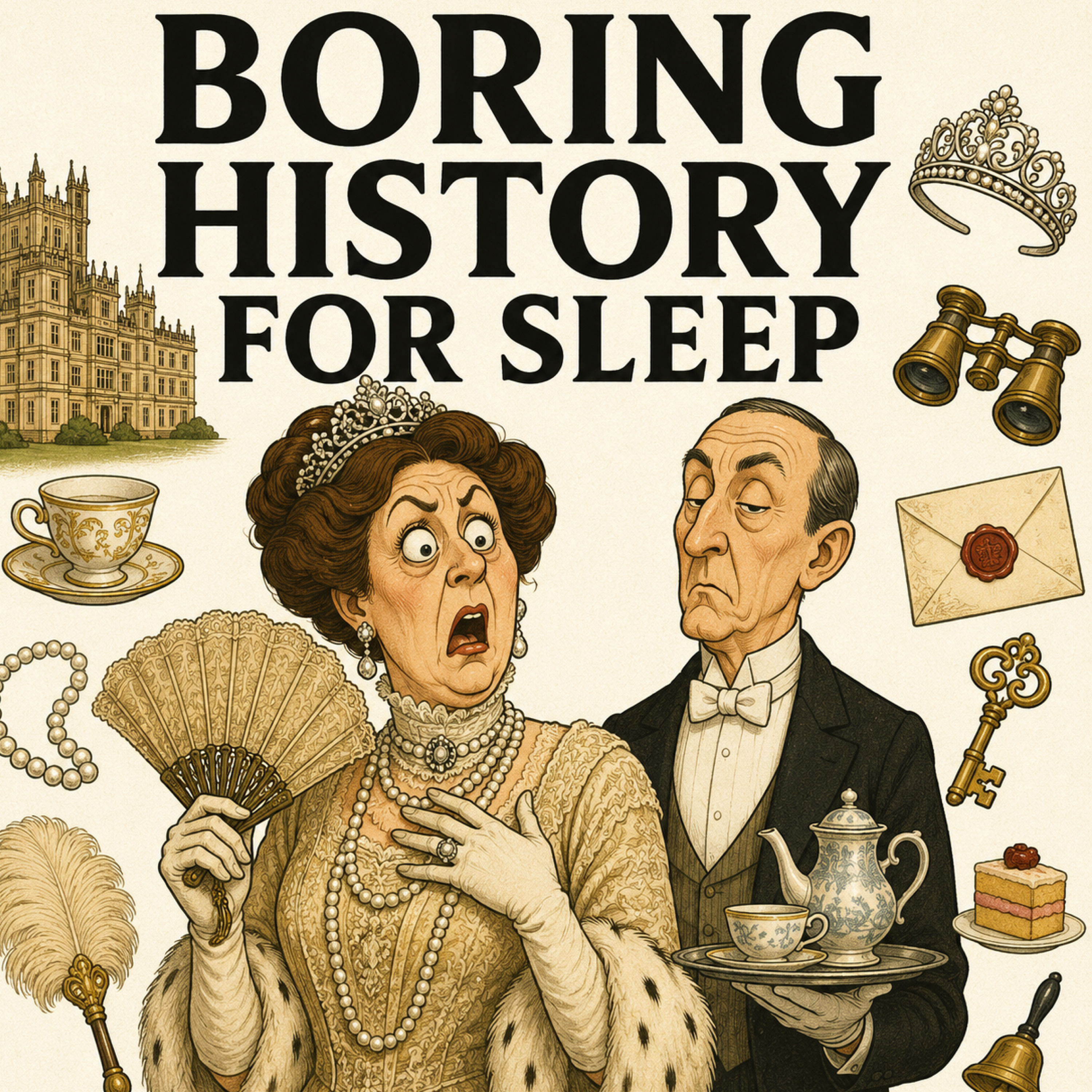 Downton Abbey’s Real Countess 👒🏰 | The Scandals and Secrets of Lady Almina Carnarvon | Boring History For Sleep artwork