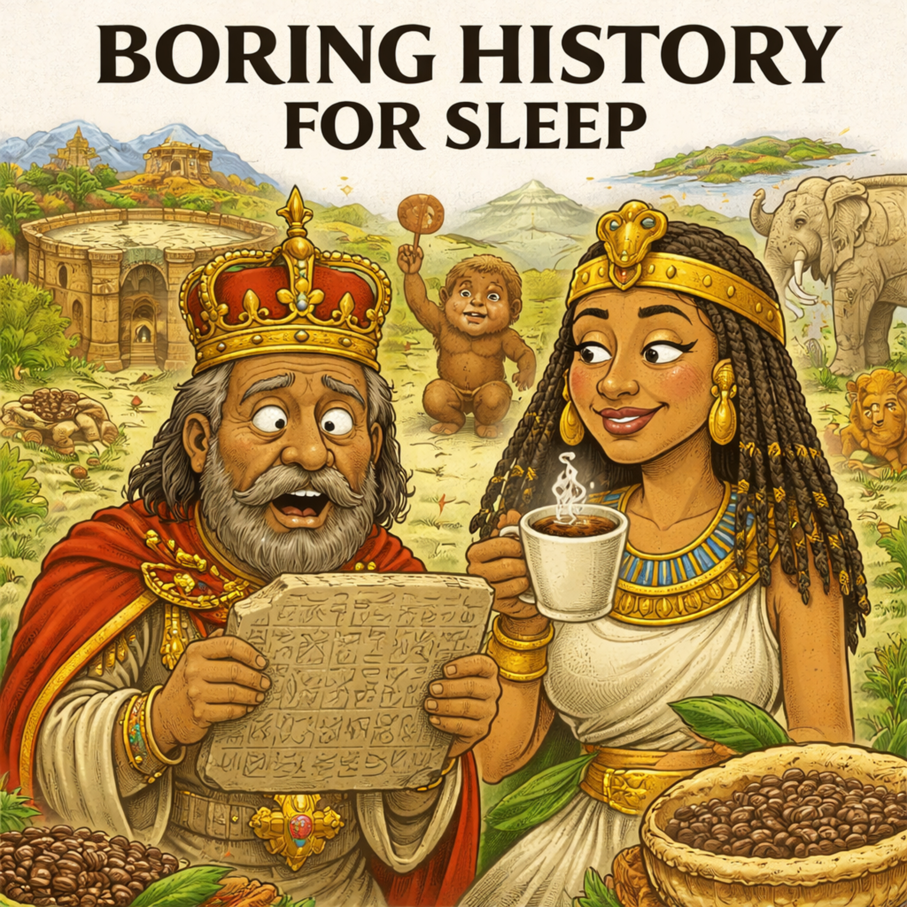Ethiopia 🇪🇹👑 | The Ancient Kingdom That Defied Time | Boring History For Sleep episode artwork