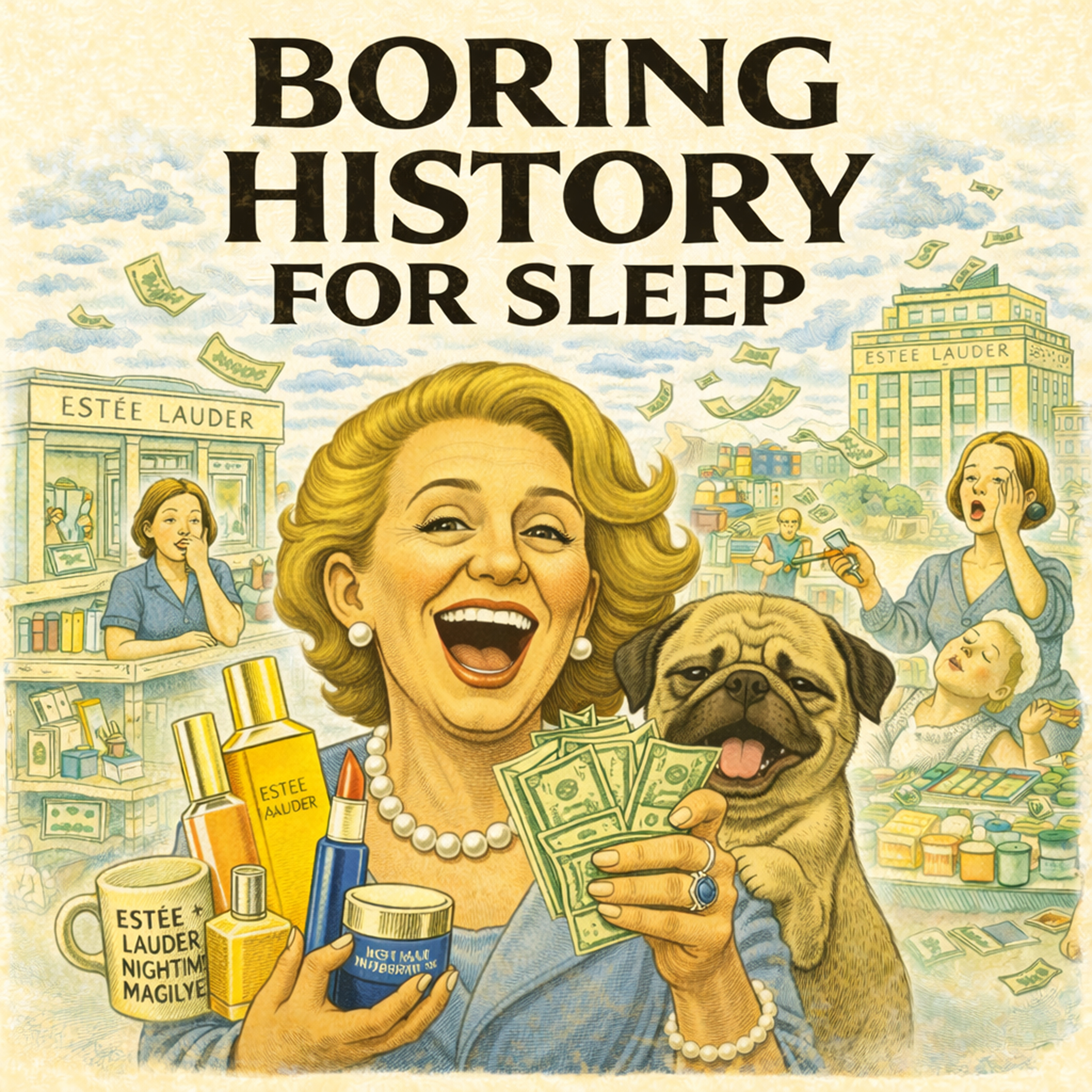 How Estée Lauder Built a Billion-Dollar Beauty Empire 💄✨ | Boring History For Sleep episode artwork