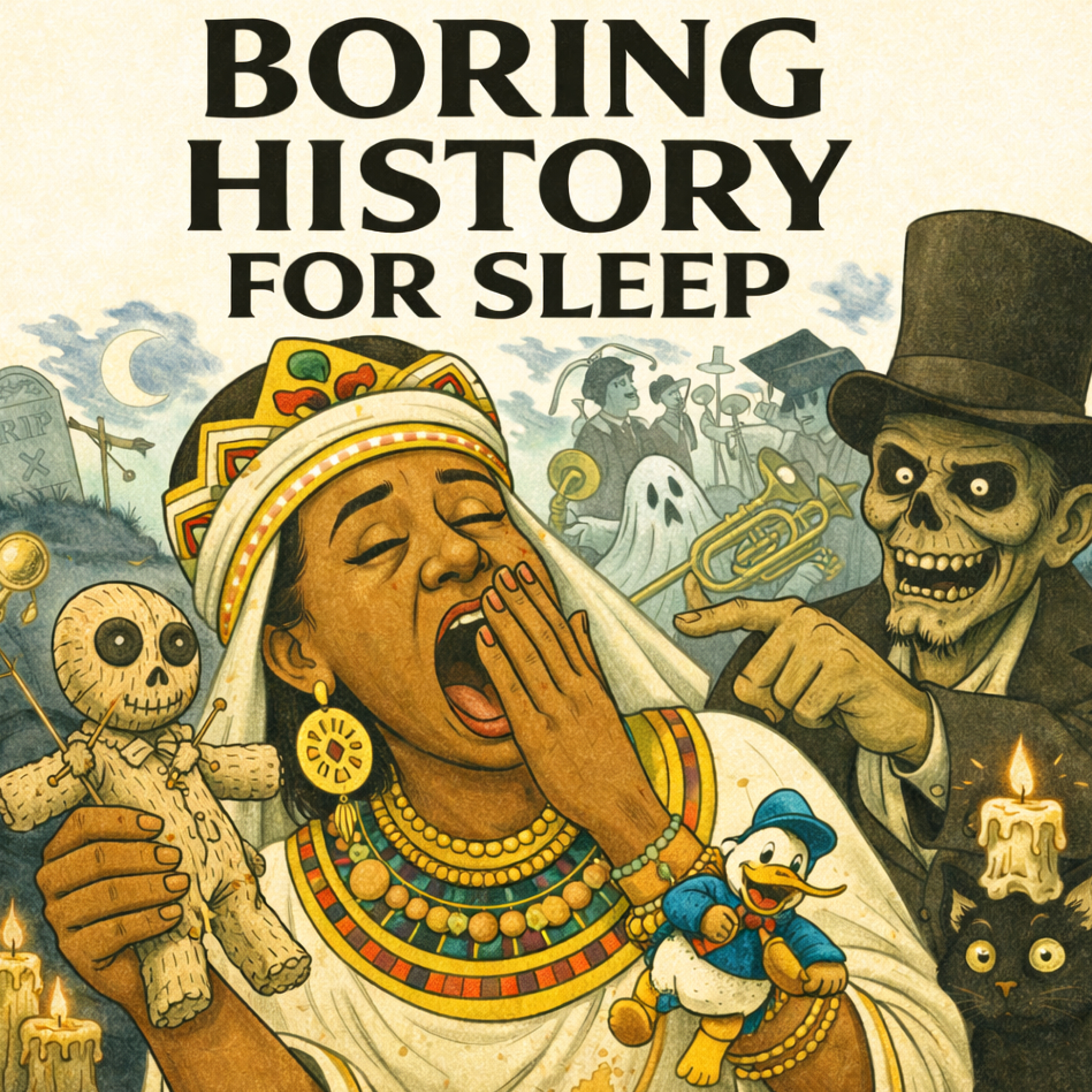 The Untold Story of Marie Laveau 🕯️🐍 | New Orleans’ Legendary Voodoo Queen | Boring History For Sleep episode artwork