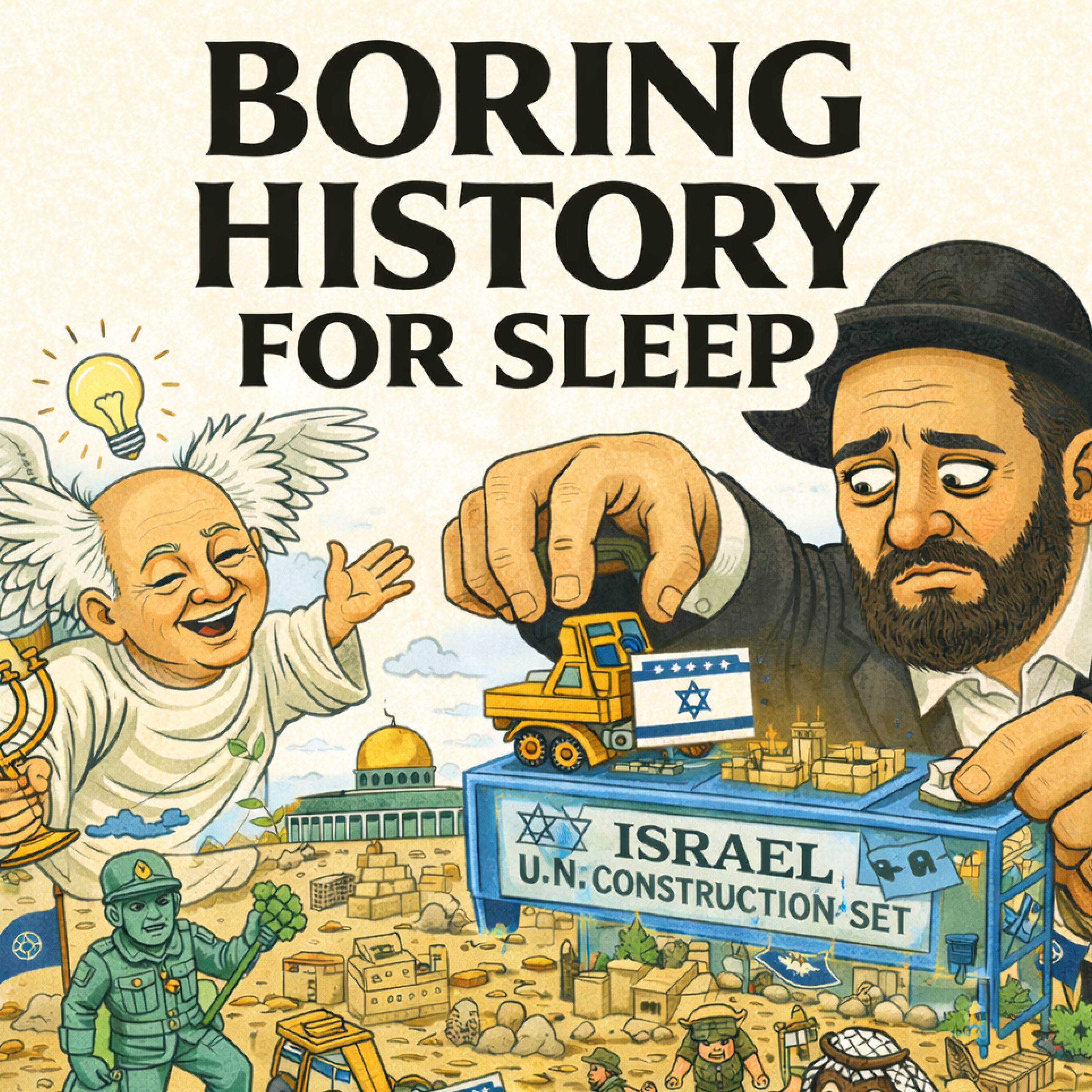 How Israel Was Created 🇮🇱📜 | The Birth of a Modern Nation | Boring History For Sleep episode artwork