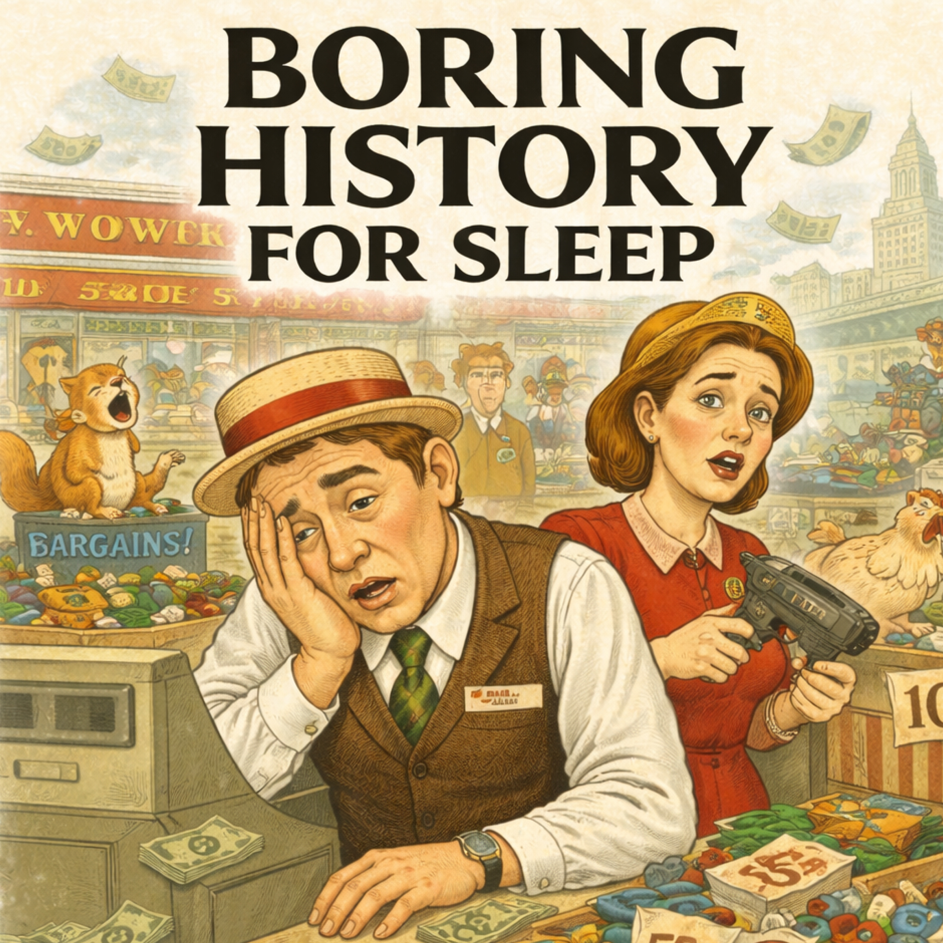 The Rise and Fall of the Woolworth Empire 🏬💰 | America’s Most Famous Five-and-Dime Dynasty | Boring History For Sleep episode artwork