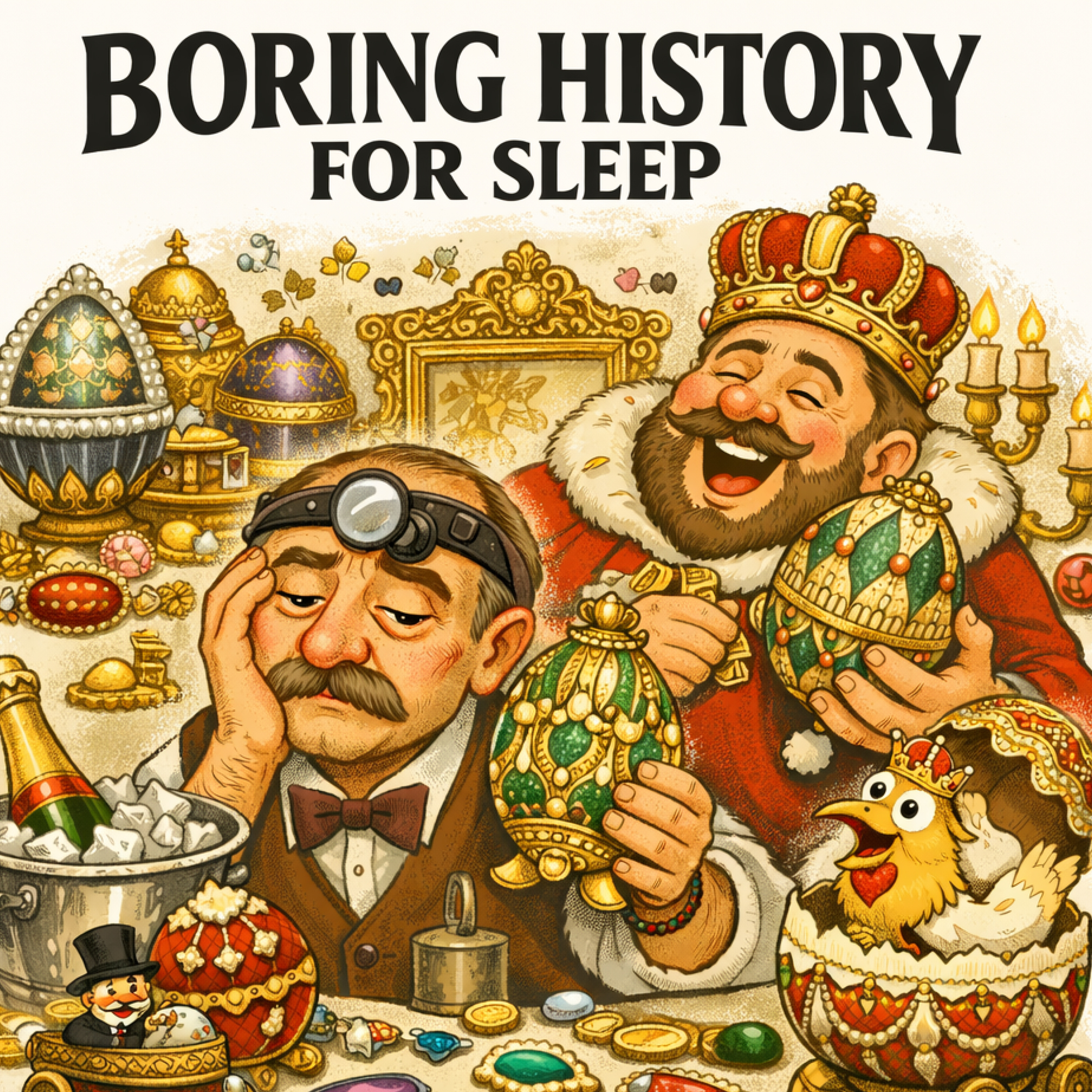 Fabergé Masterpieces 💎🥚 | The Exquisite Art of Imperial Russia | Boring History For Sleep episode artwork