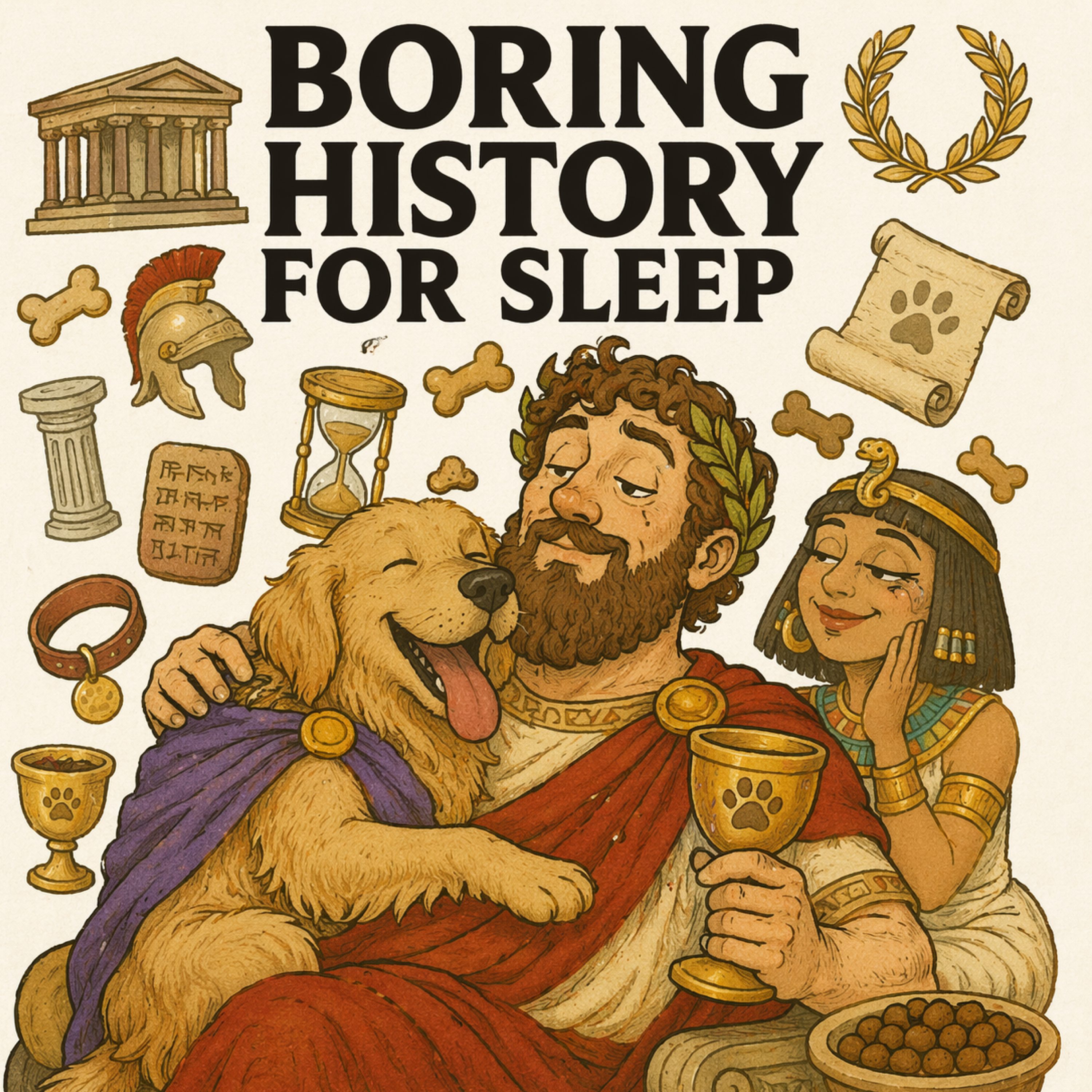 The Surprising Importance of Dogs in History 🐕🏺 | Humanity’s Oldest Companions | Boring History For Sleep artwork