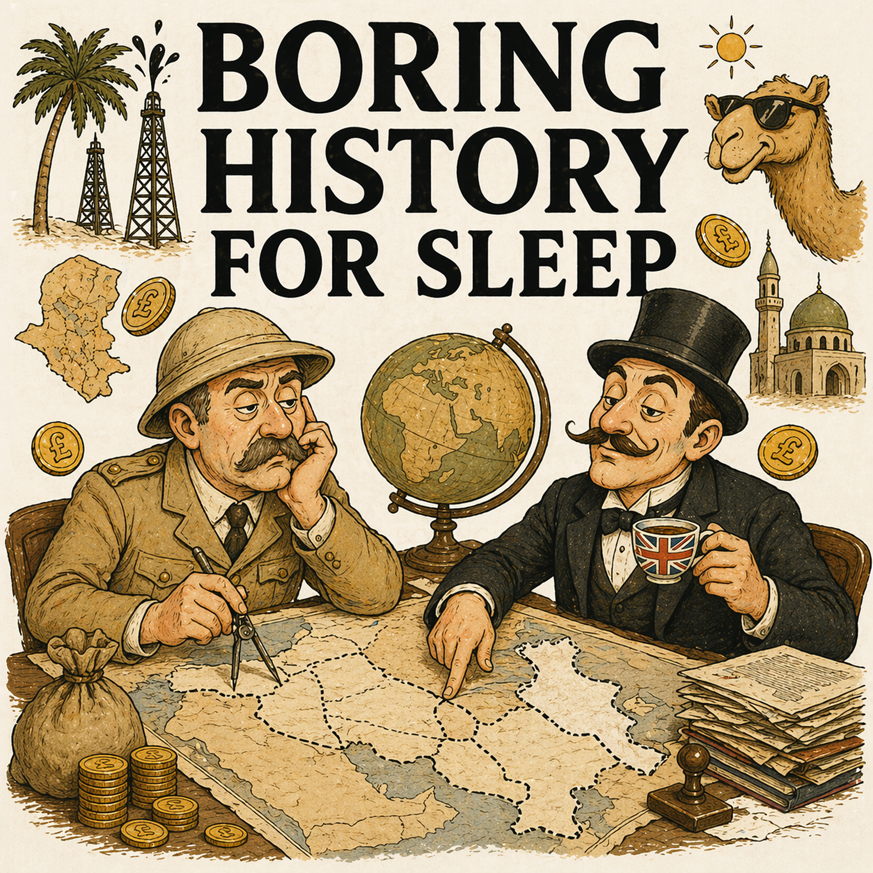 How the Modern Middle East Was Created 🏜️🗺️ | Empires, Borders and Power | Boring History For Sleep