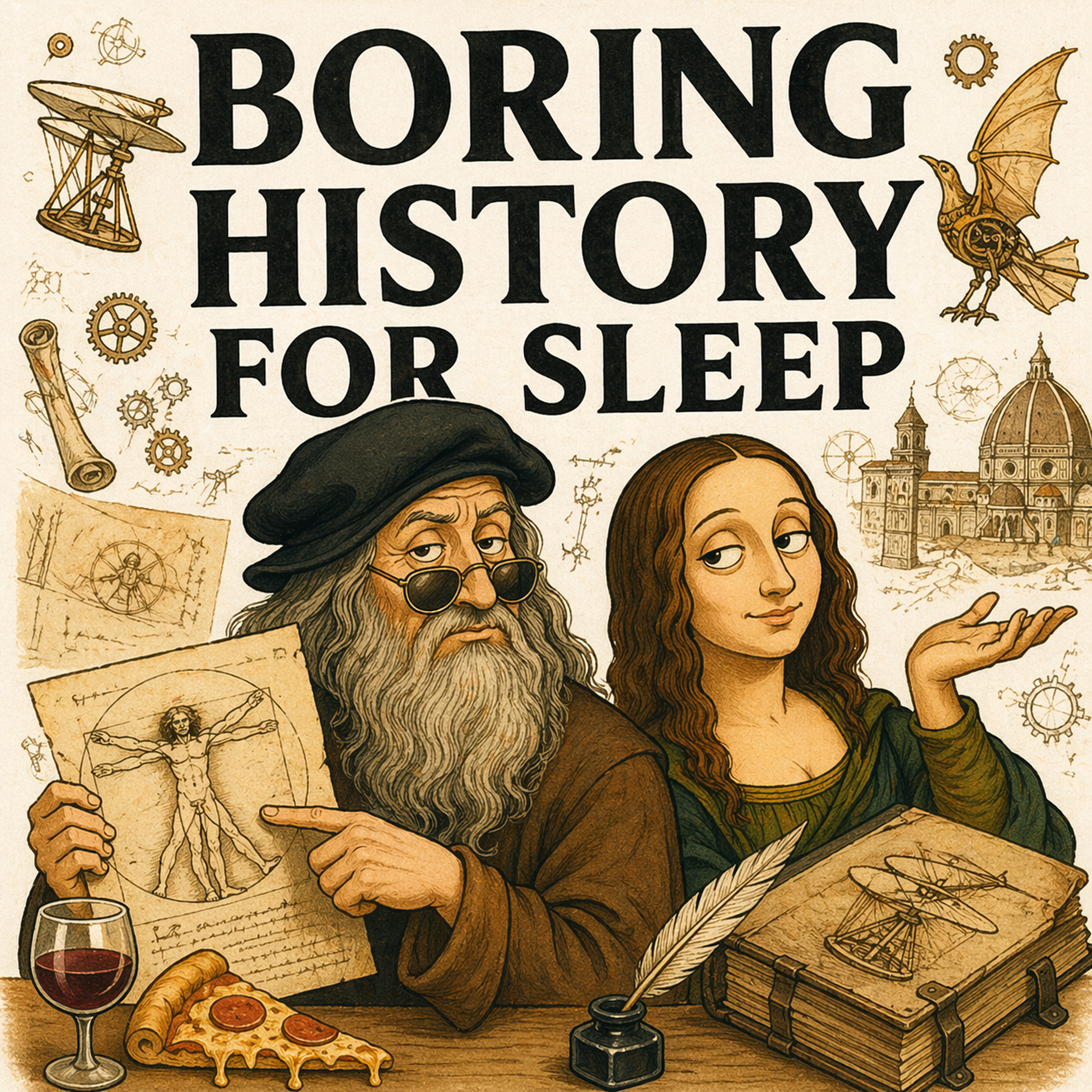 Decoding Leonardo da Vinci 🎨📜 | The Secrets of a Renaissance Genius | Boring History For Sleep
