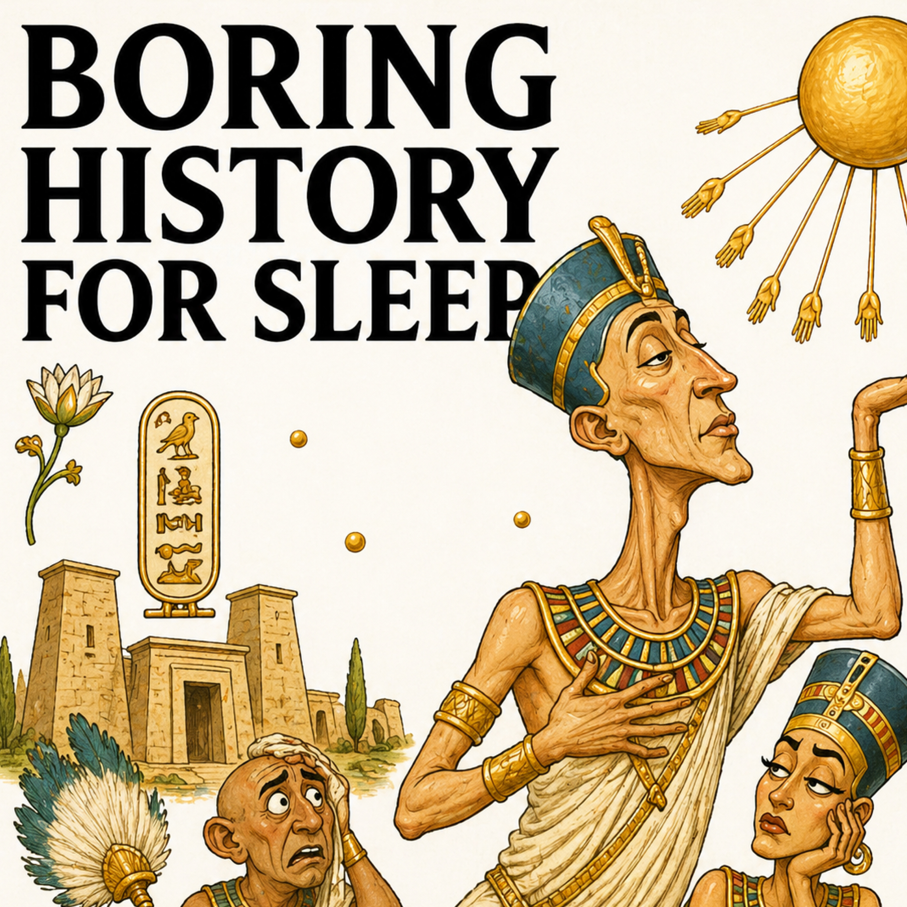 Akhenaten 👑☀️ | The Secrets of Egypt’s Forgotten Pharaoh | Boring History For Sleep episode artwork