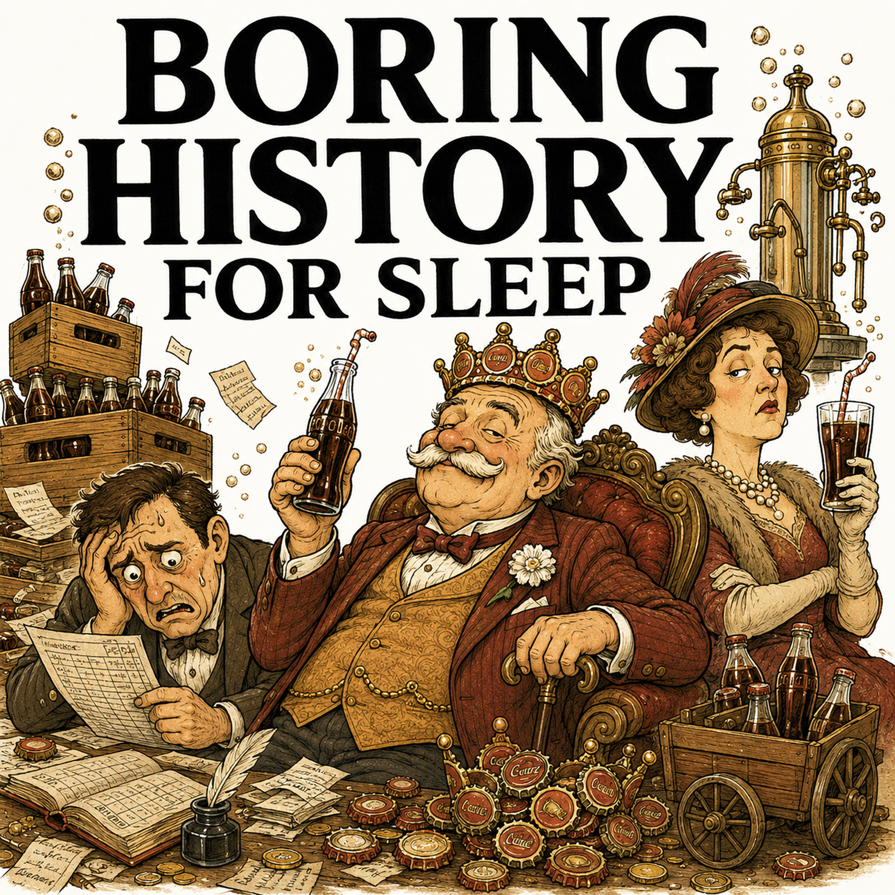 The Rise and Ruin of the Coca-Cola Family 🥤💰 | Wealth, Tragedy & America's Sweetest Empire | Boring History For Sleep