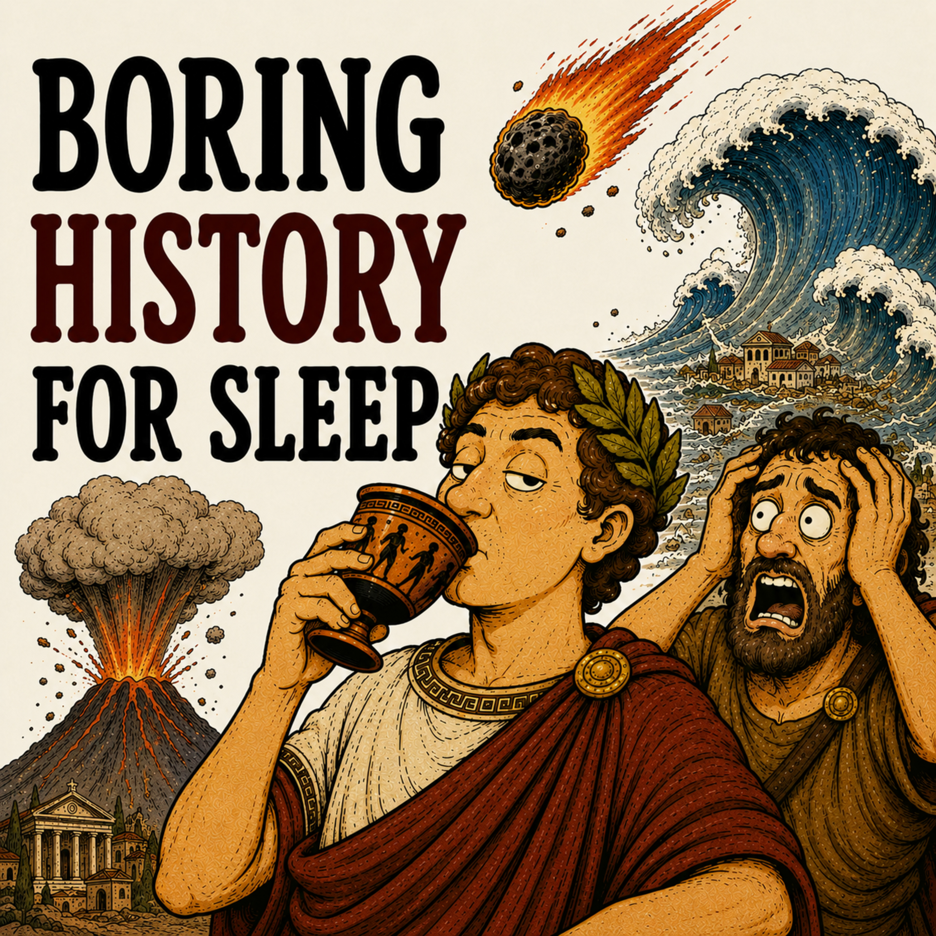 Cover art for the episode "The Most Devastating Tragedies in History 💔🌍 | Disasters, Wars & Human Suffering Explained | Boring History for Sleep" from Boring History for Sleep