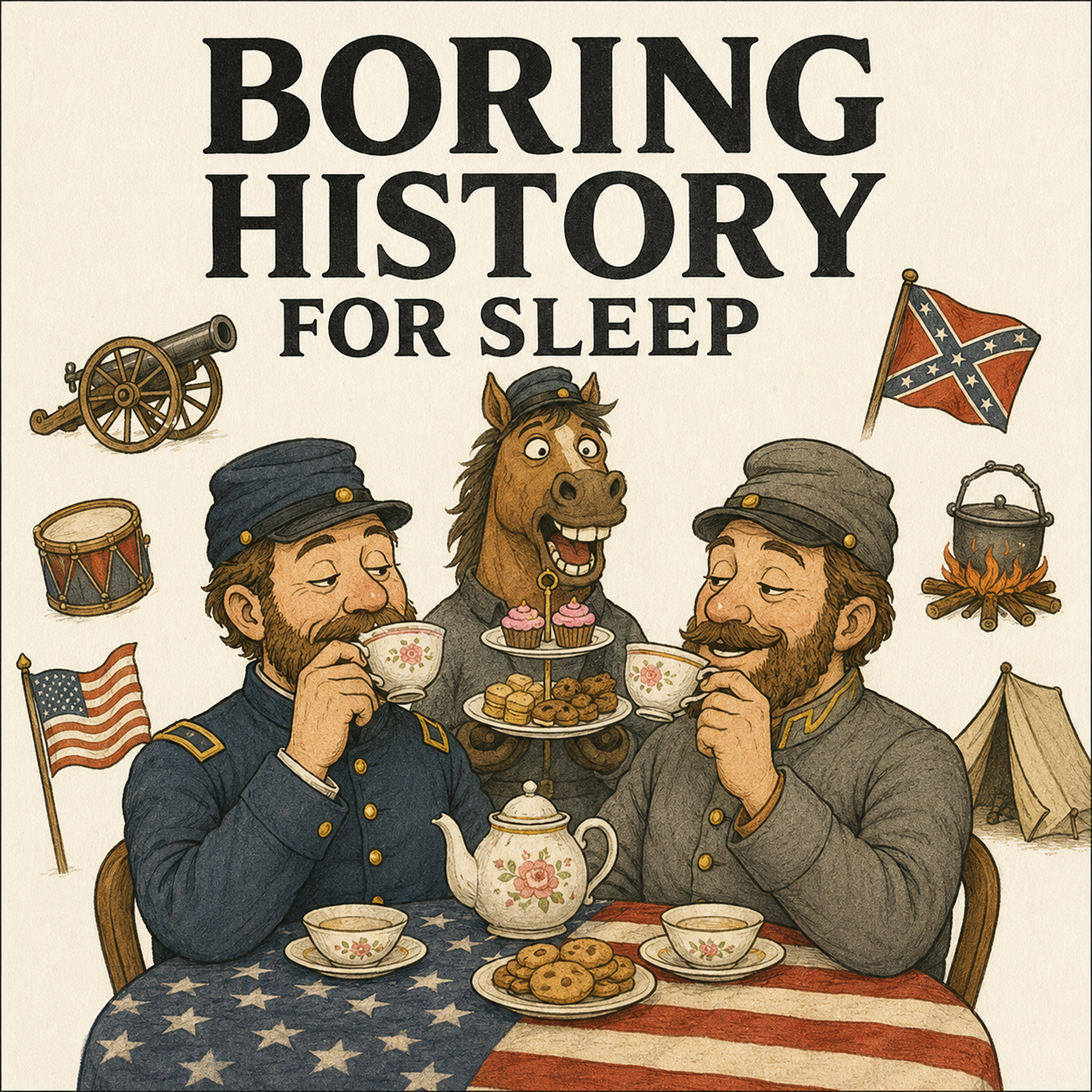What They Don’t Teach You in School About the American Civil War 🇺🇸⚔️ | The Untold Story | Boring History for Sleep