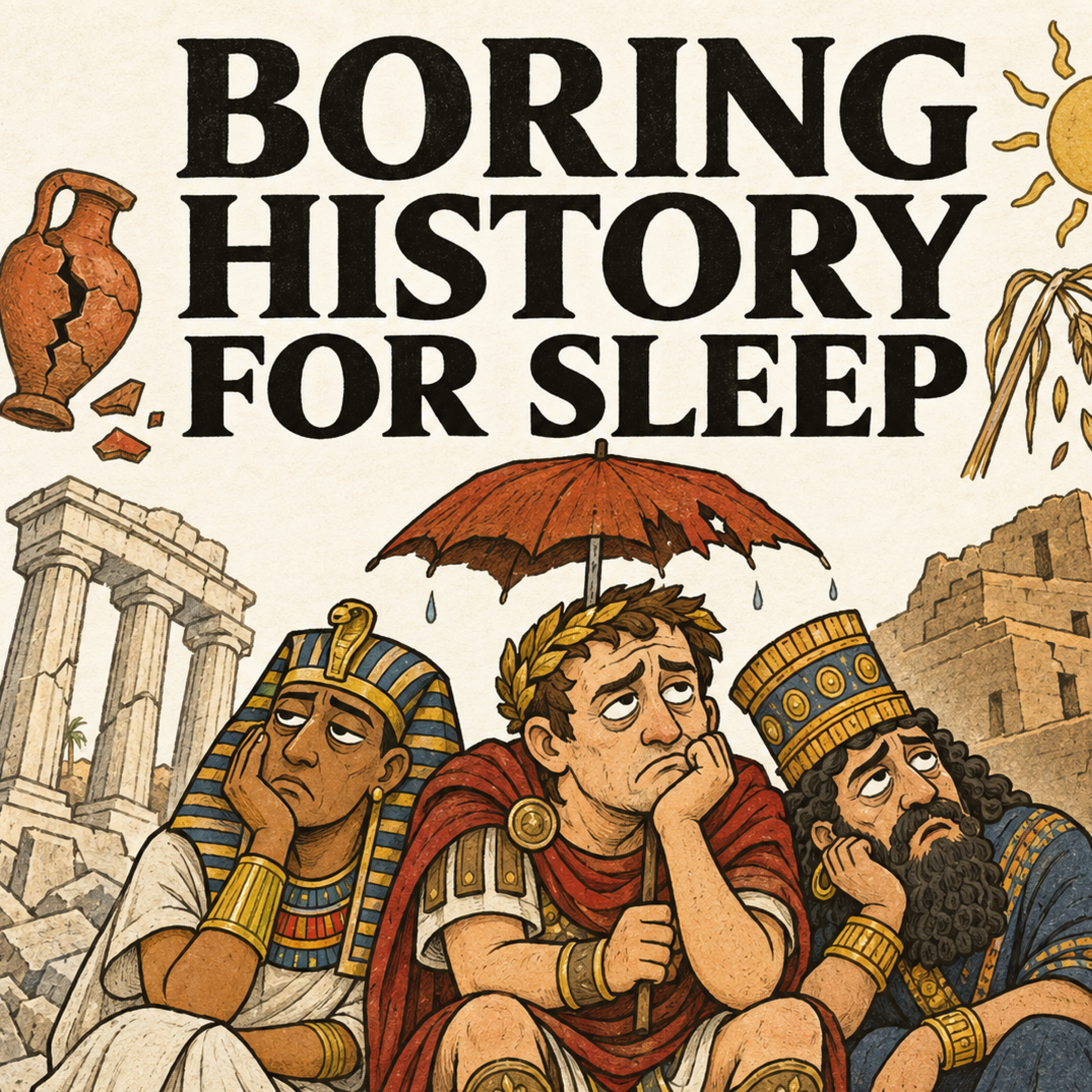 Why Did So Many Ancient Civilizations Collapse at the Same Time? 🏺🌍 | The Bronze Age Collapse Explained | Boring History for Sleep artwork