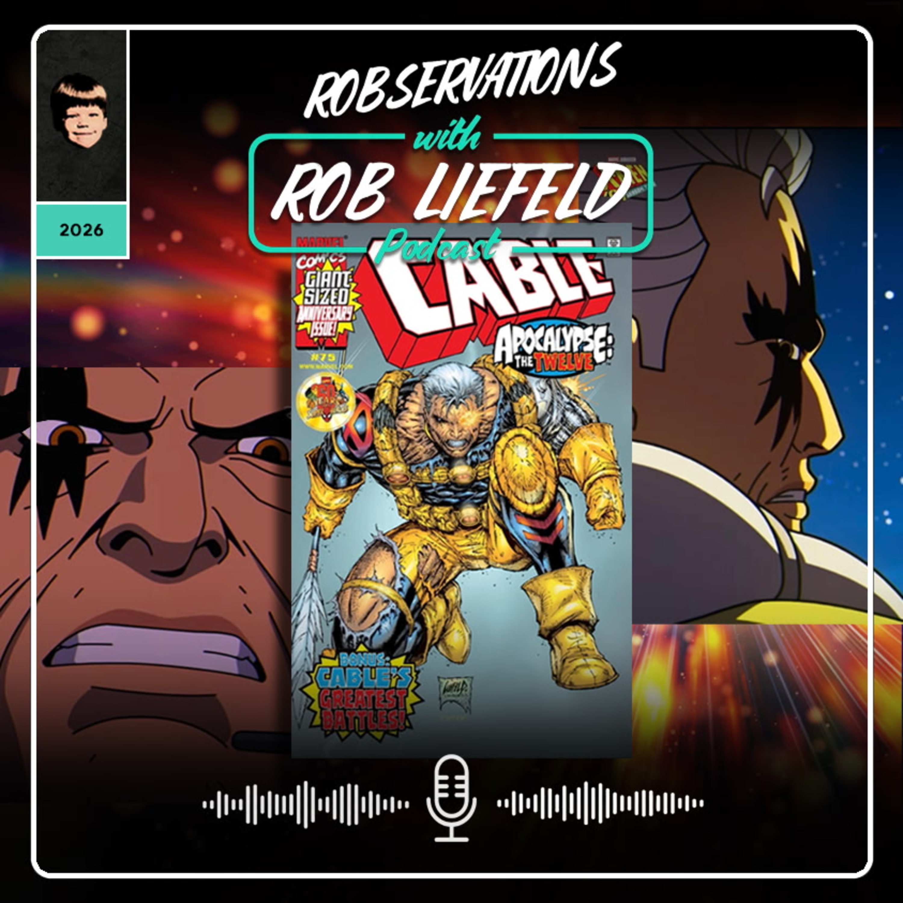 Artwork for Robservations with Rob Liefeld