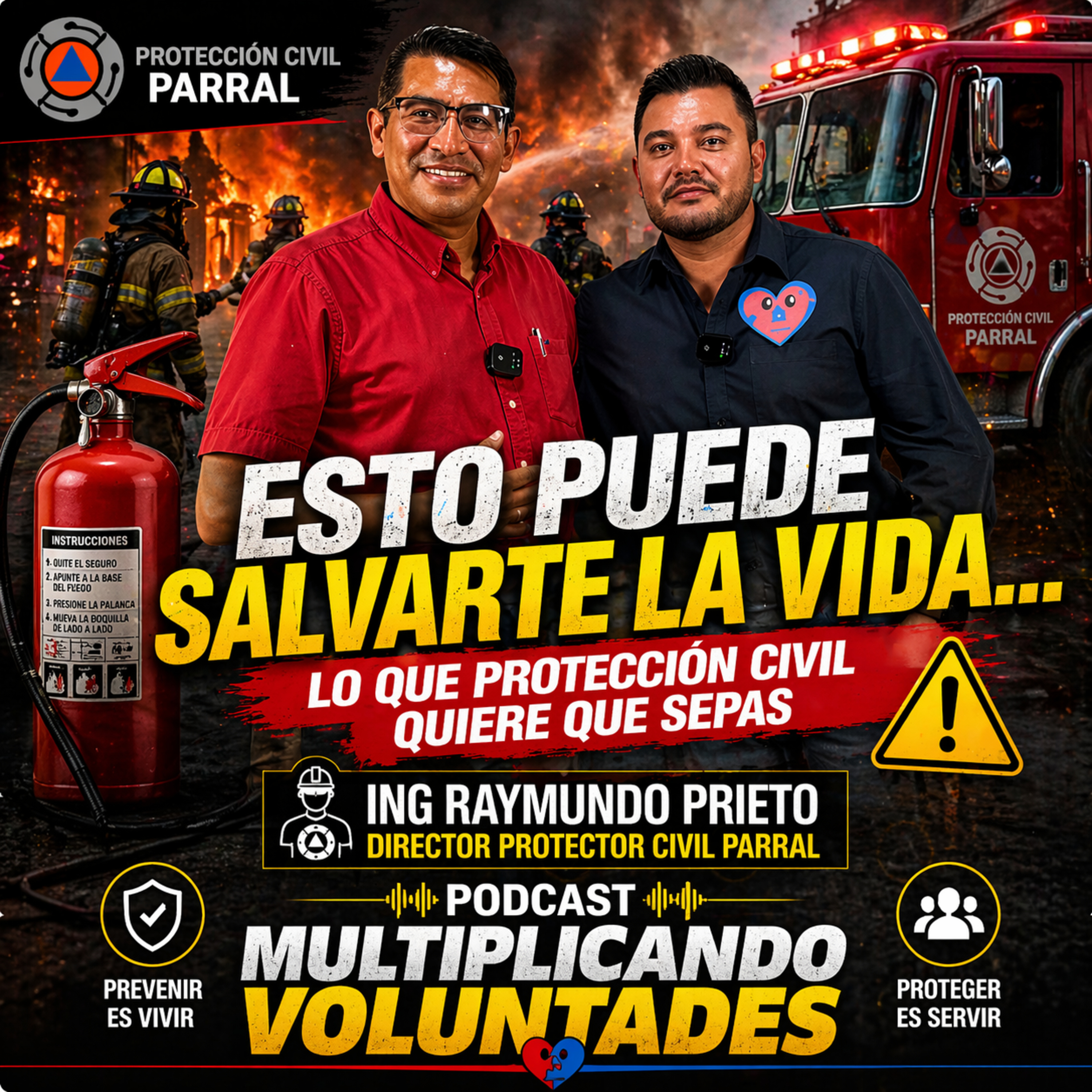 “Esto puede salvarte la vida… lo que Protección Civil quiere que sepas (y nadie te dice)” RAYMUNDO PRIETO episode artwork
