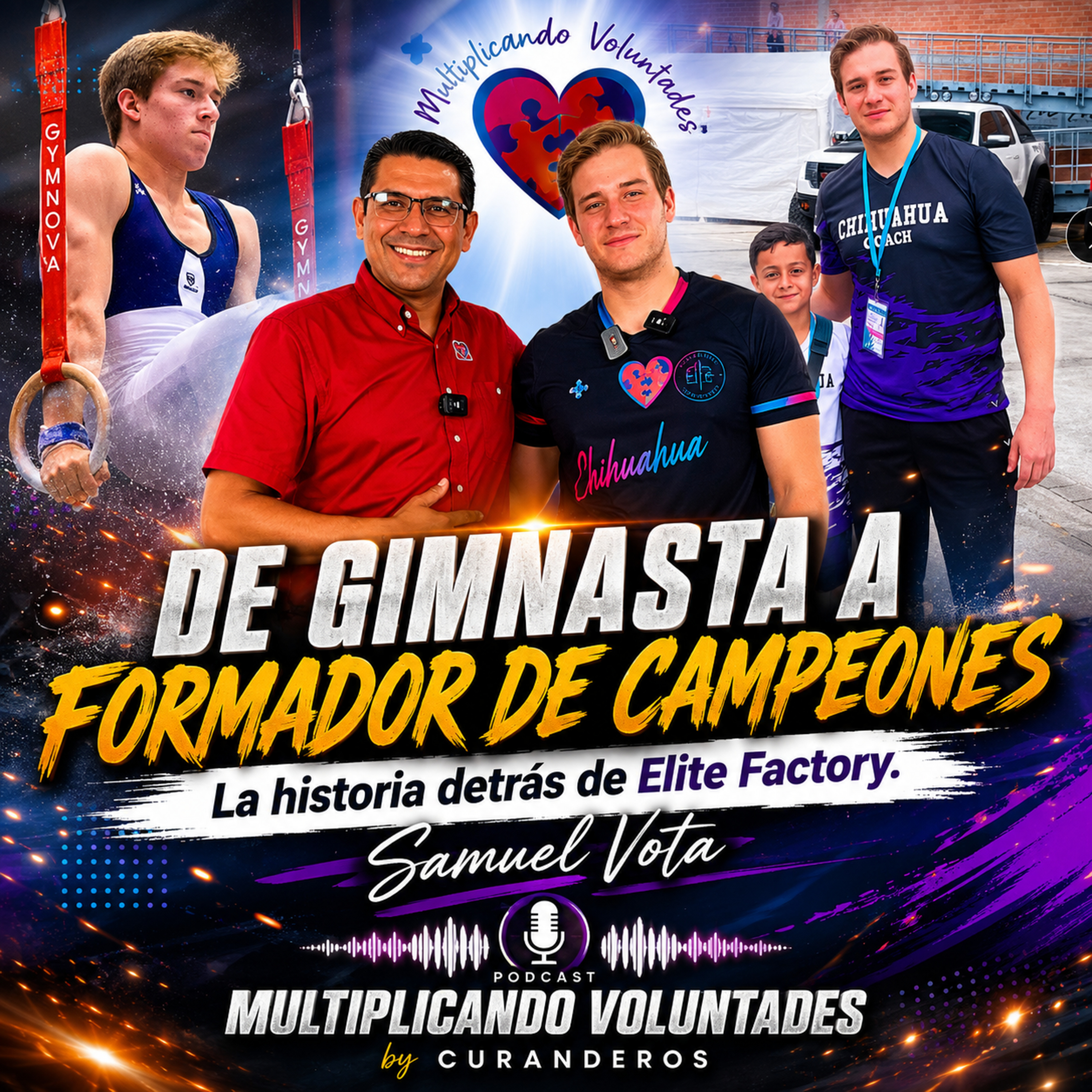DE GIMNASTA A FORMADOR DE CAMPEONES | La disciplina que cambió su vida | Samuel Vota Podcast episode artwork