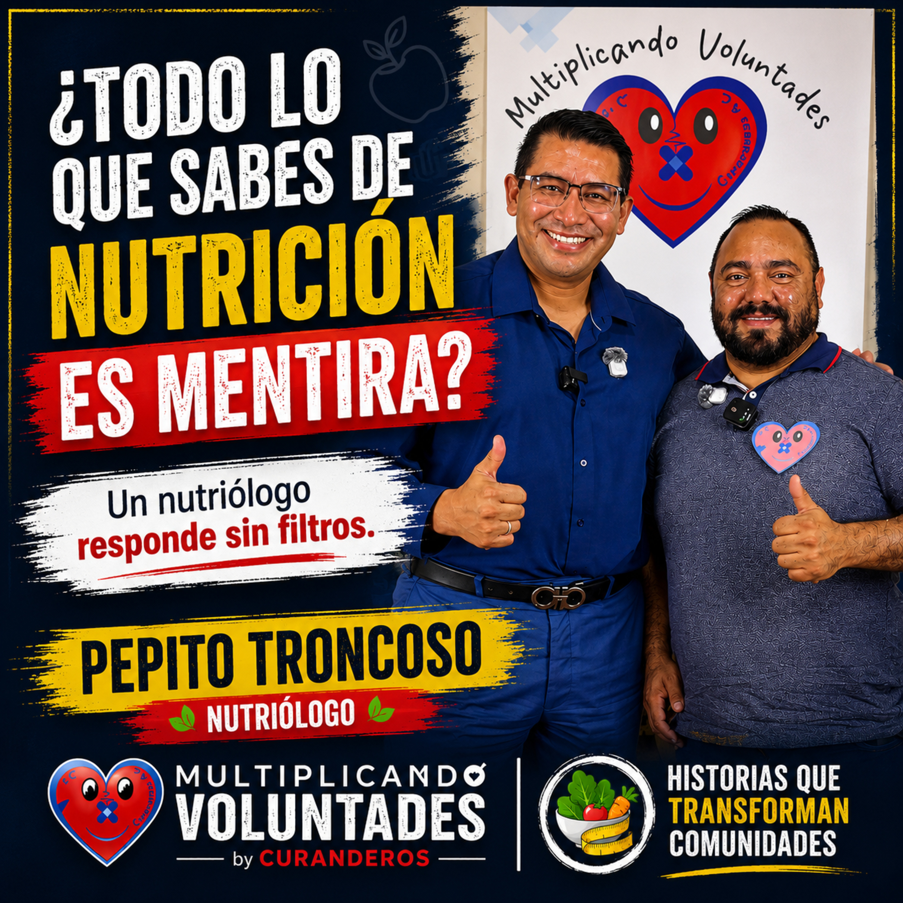 ¿TODO LO QUE SABES DE NUTRICIÓN ES MENTIRA? 🍎 Un nutriólogo responde sin filtros | Pepito Troncoso episode artwork