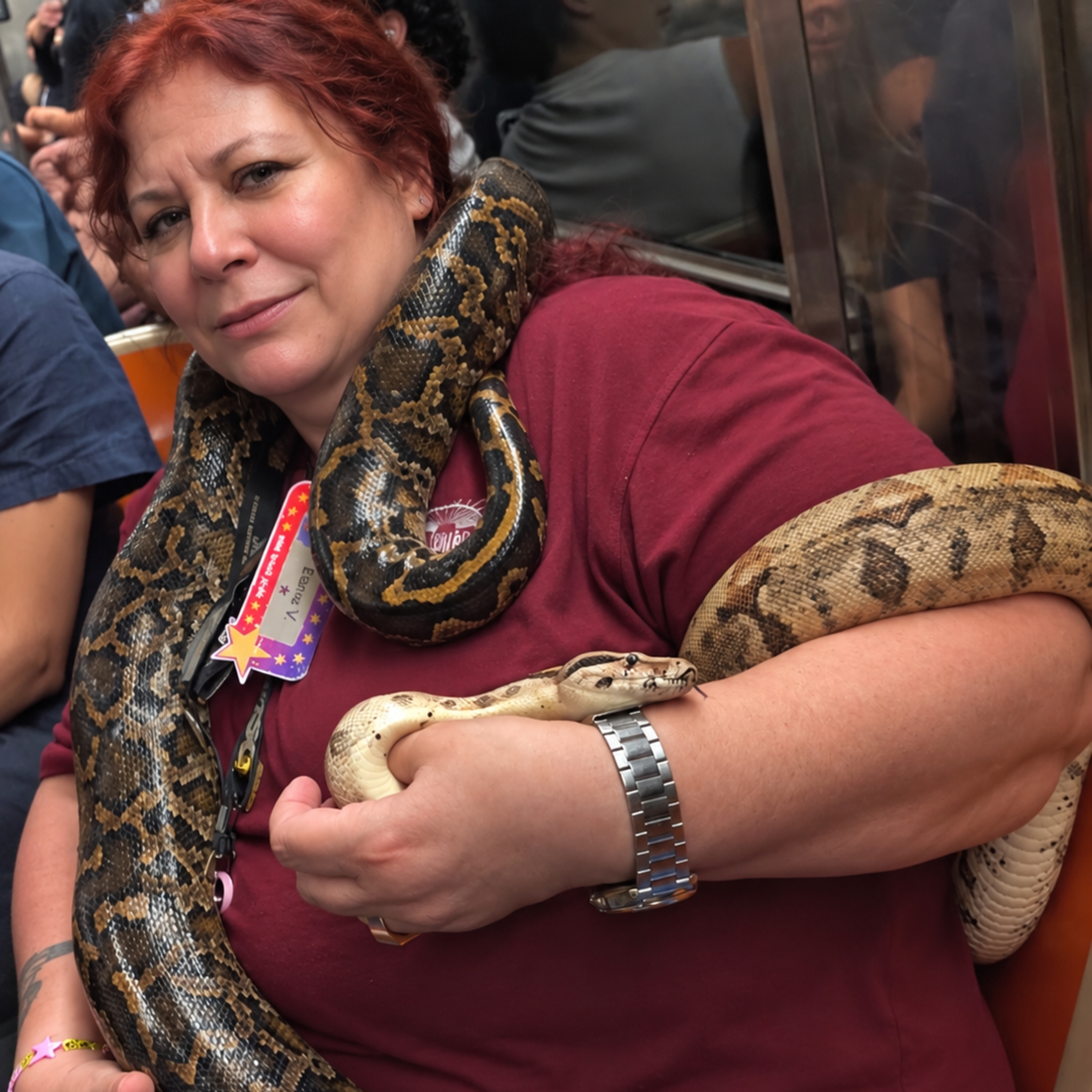 Elaine interviews for Phish documentary, snakes on Q train, aging out of speedos,