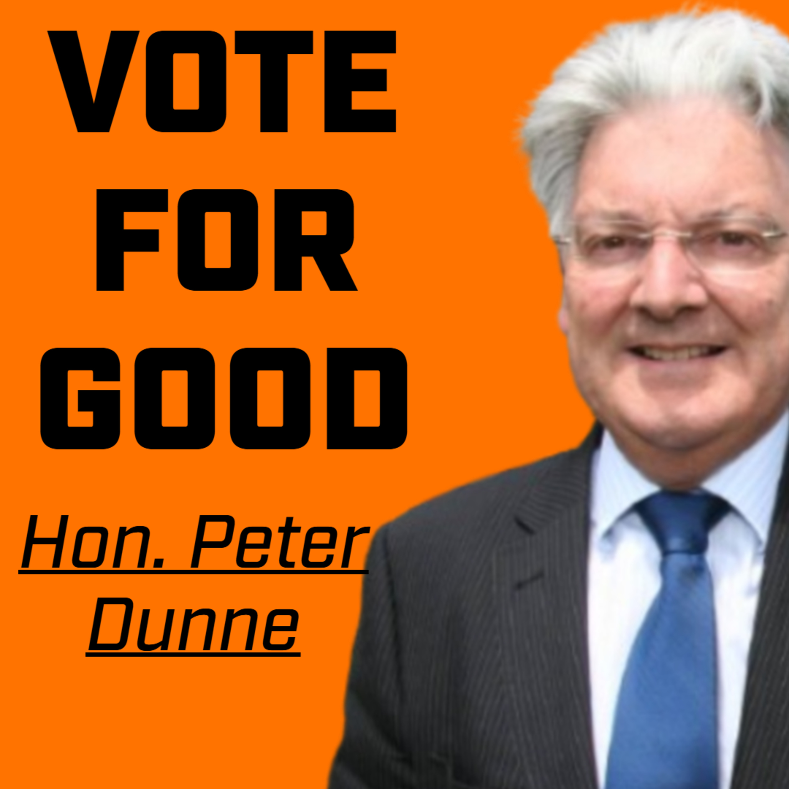 Patience, Optimism & Positivity - Hon. Peter Dunne episode artwork