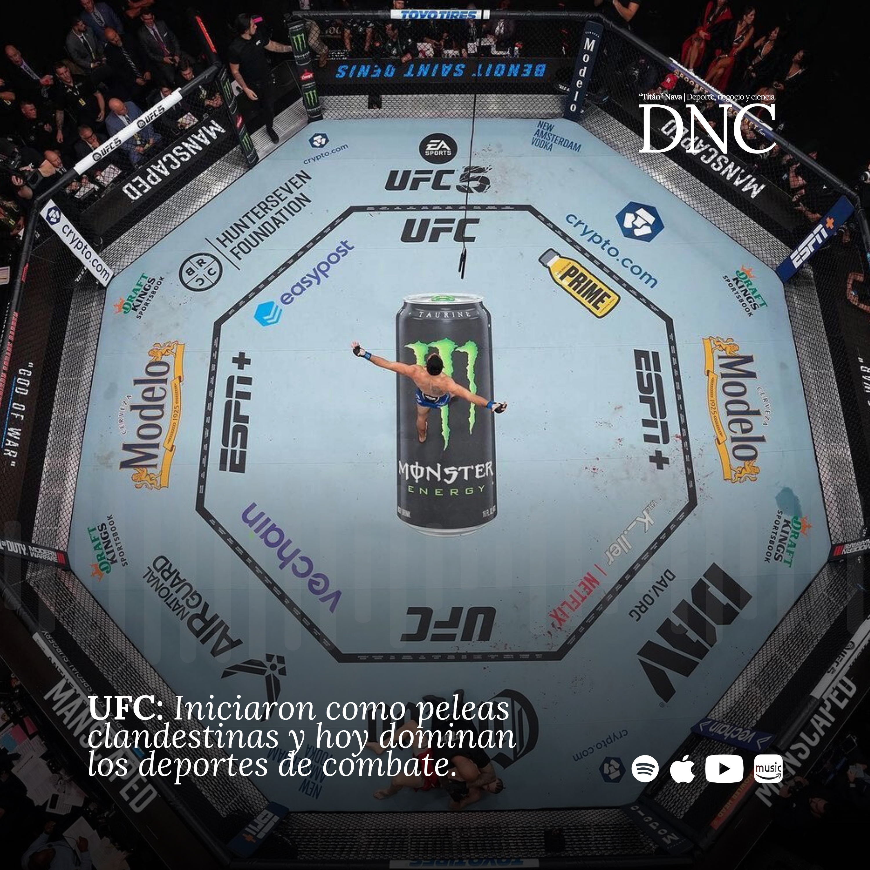 UFC: Iniciaron como peleas clandestinas y hoy dominan los deportes de combate. episode artwork