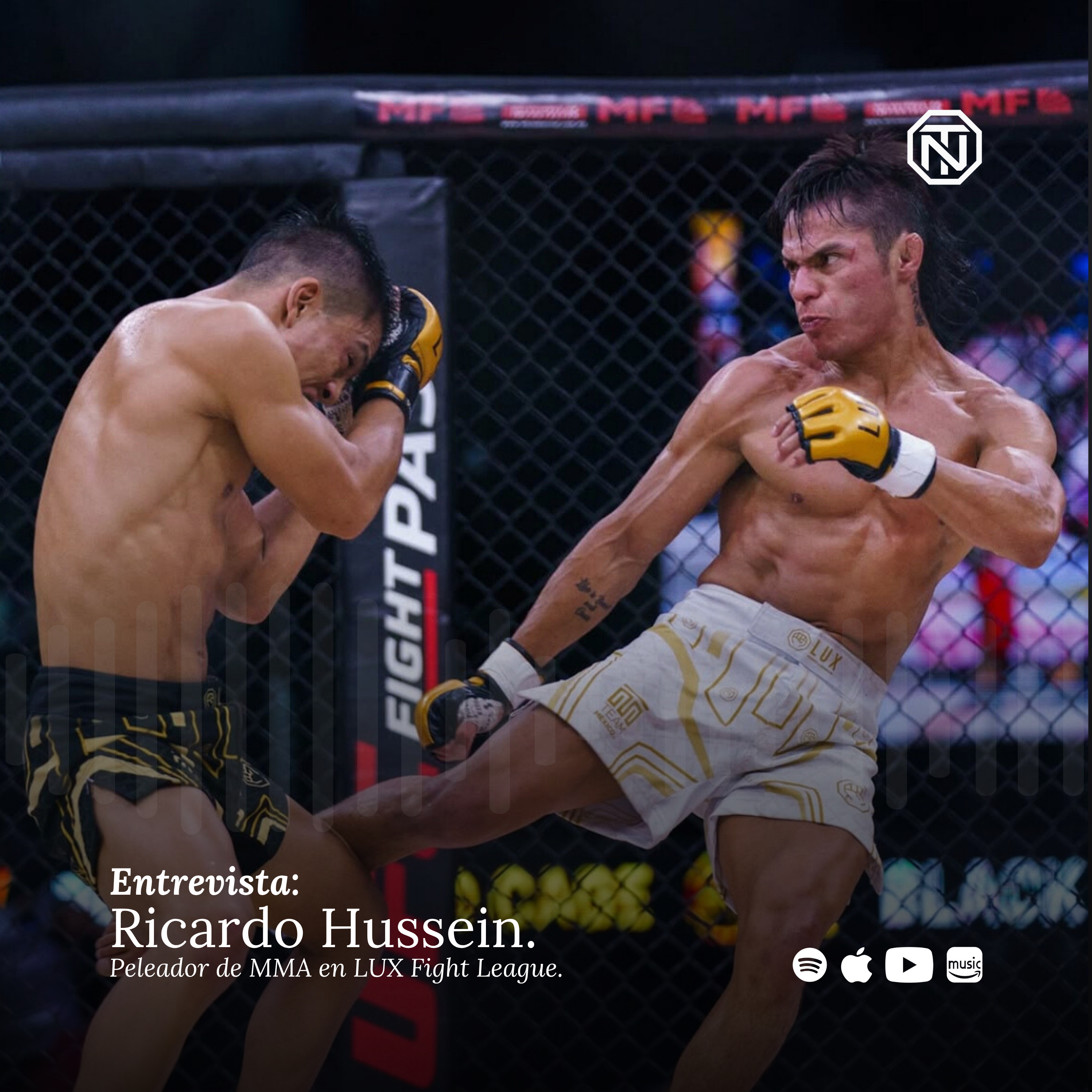 Recuperación post pelea, manejo de la presión, su estrategia para cada combate. | Ricardo Hussein episode artwork