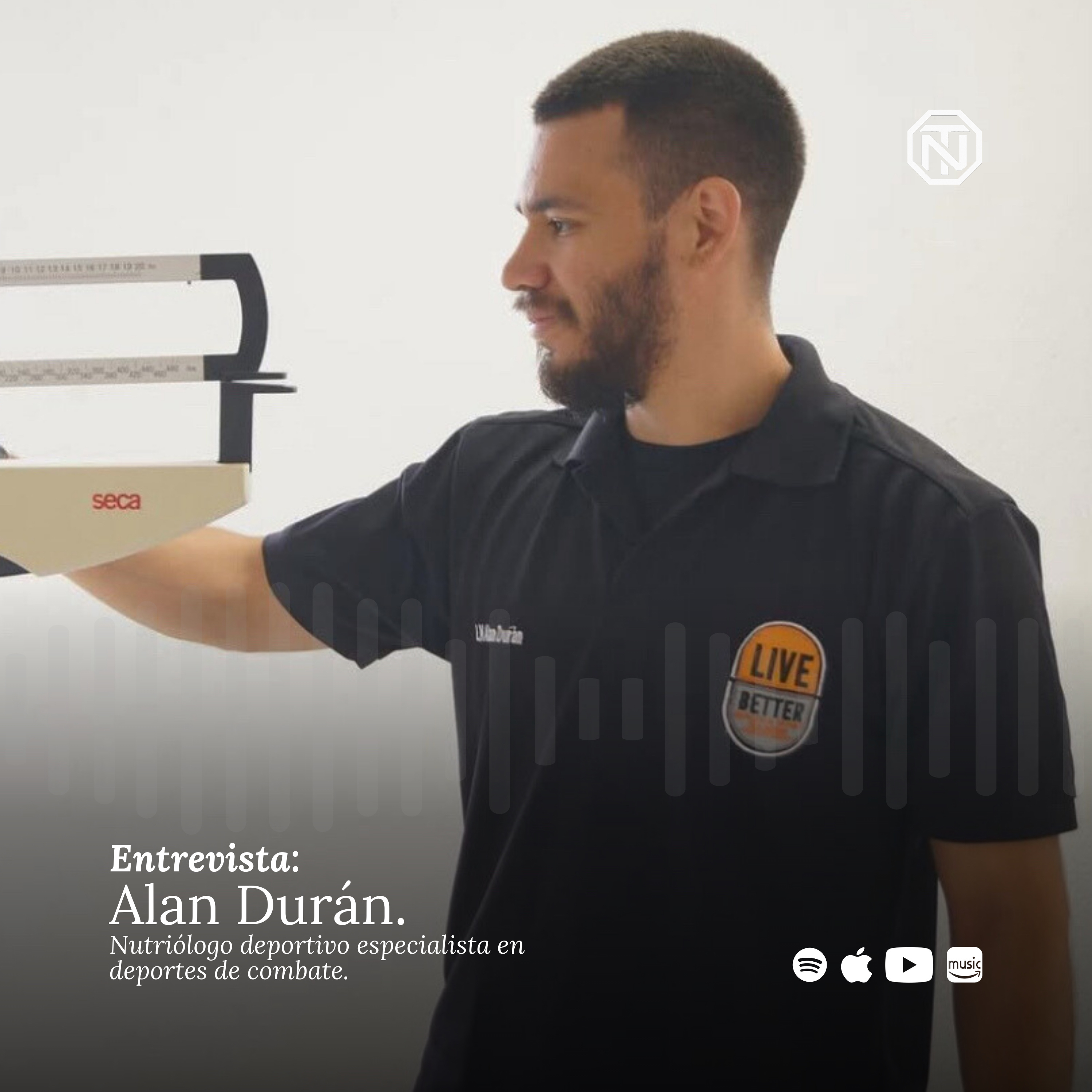 Corte de peso seguro, suplementación para peleadores, mitos de la nutrición deportiva. | Alan Durán episode artwork