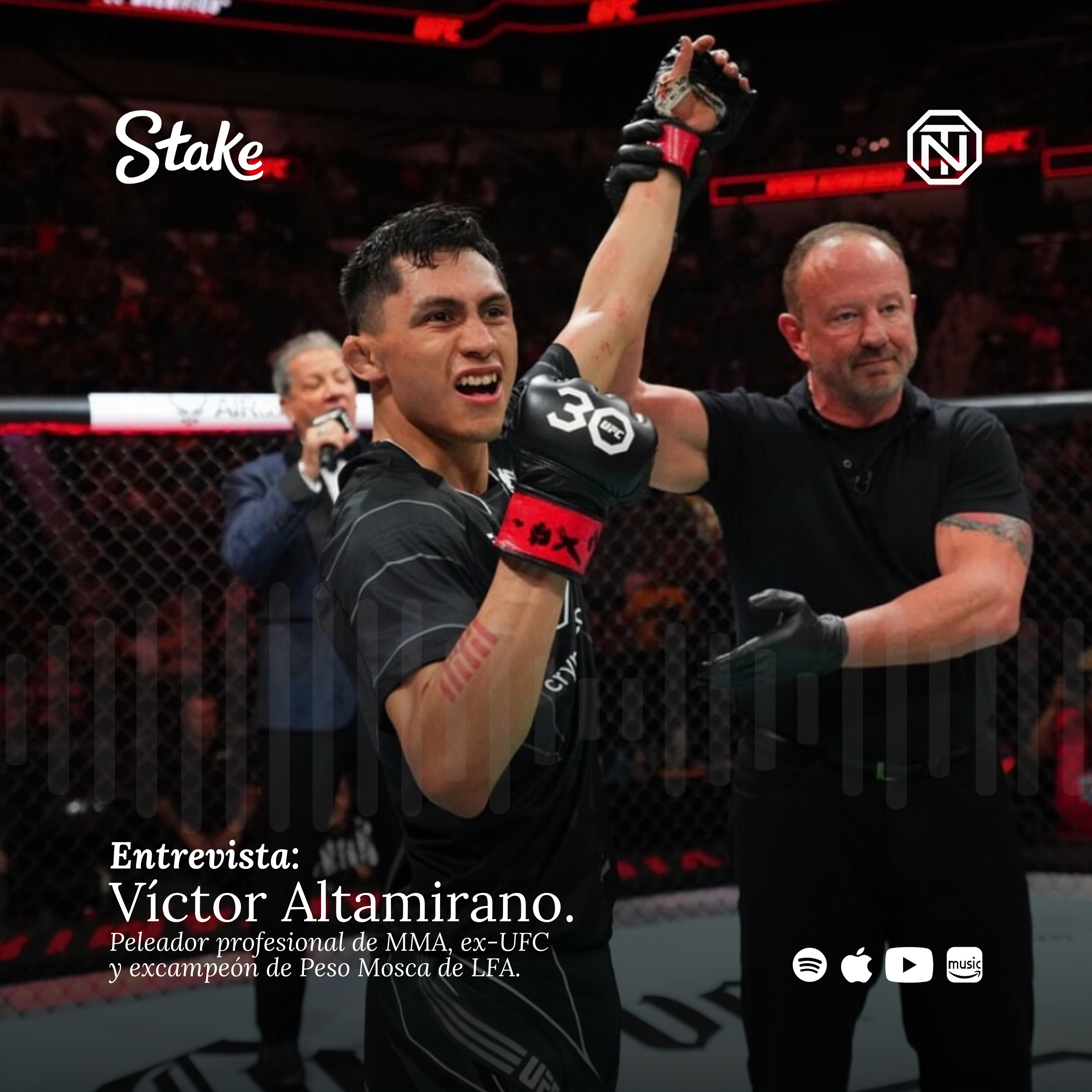 El espíritu de peleador, contratos en UFC, me robaron la pelea en mi propio país | Víctor Altamirano episode artwork