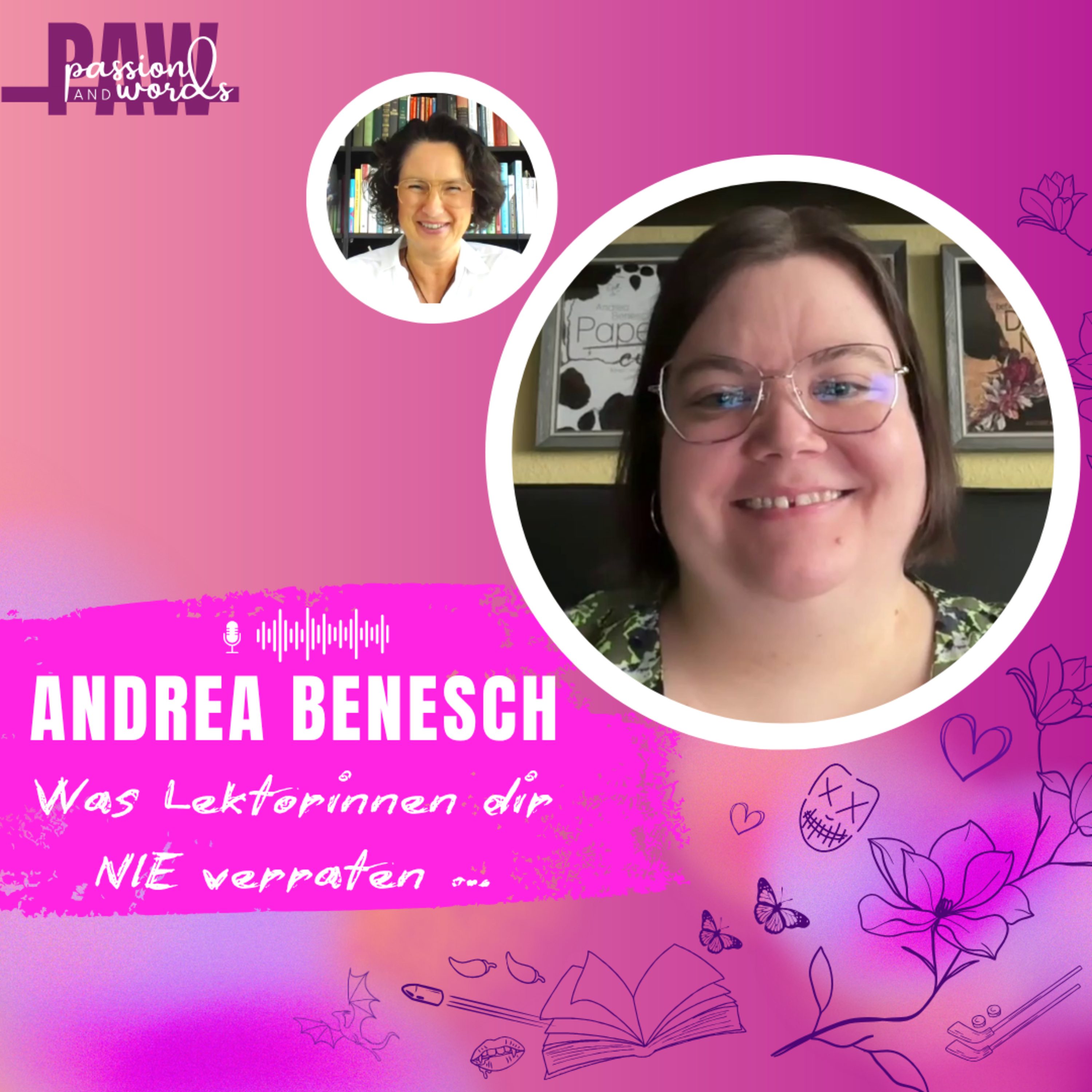 9: Andrea Benesch, Lektorin - ein Job zwischen Nanny und Domina episode artwork