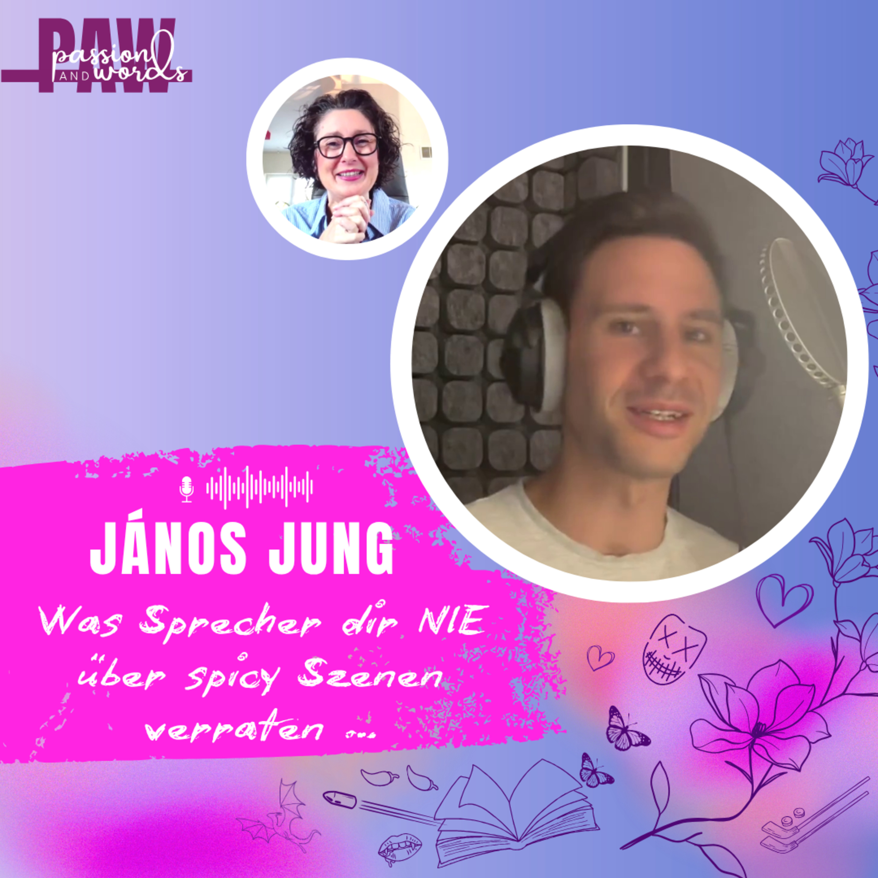 12: János Jung, Hörbuchsprecher - Der Mann mit der Stimme: Wenn Emotionen hörbar werden episode artwork