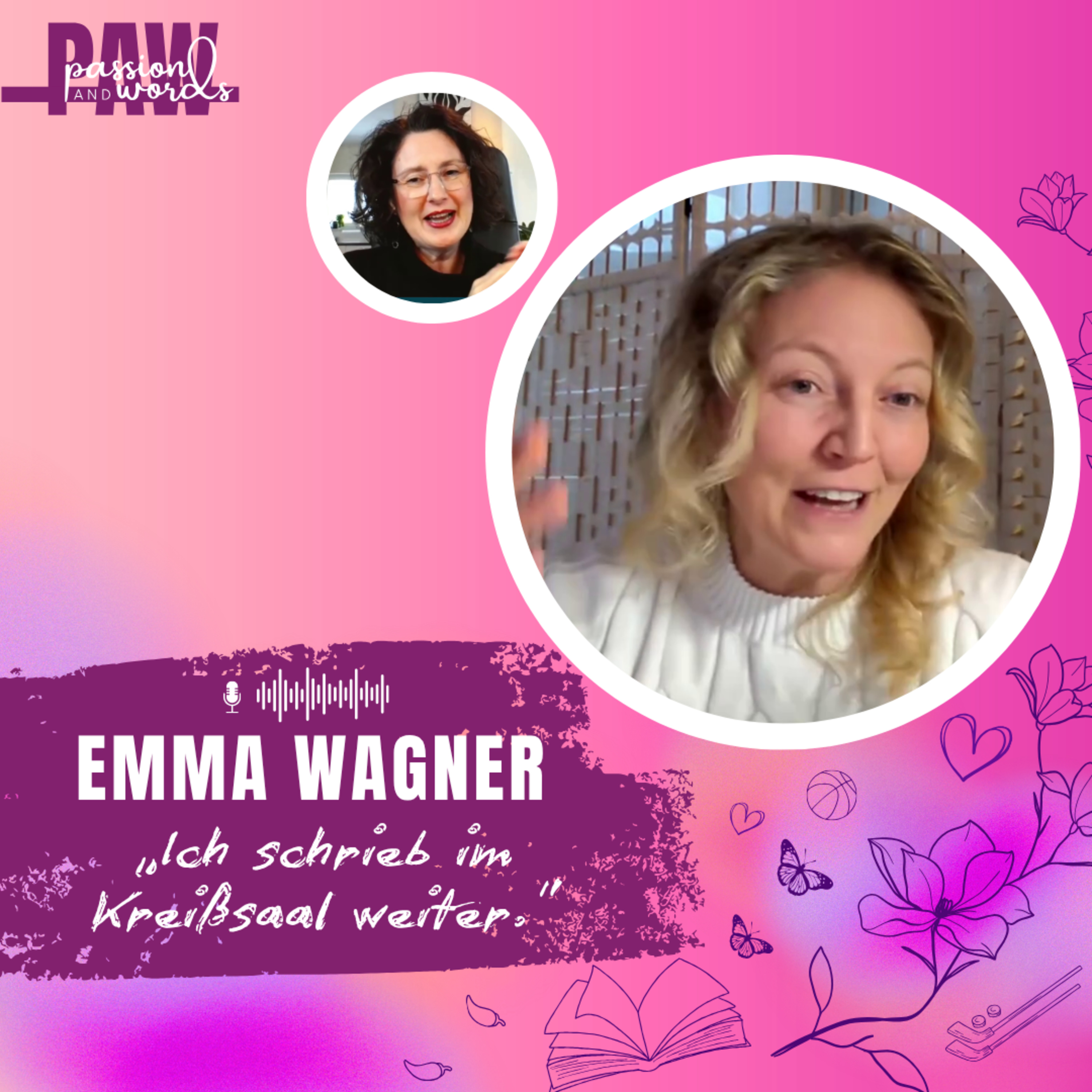 19: Emma Wagner, Romance-Bestseller-Autorin - zwischen Familienchaos und Schreibperfektion episode artwork