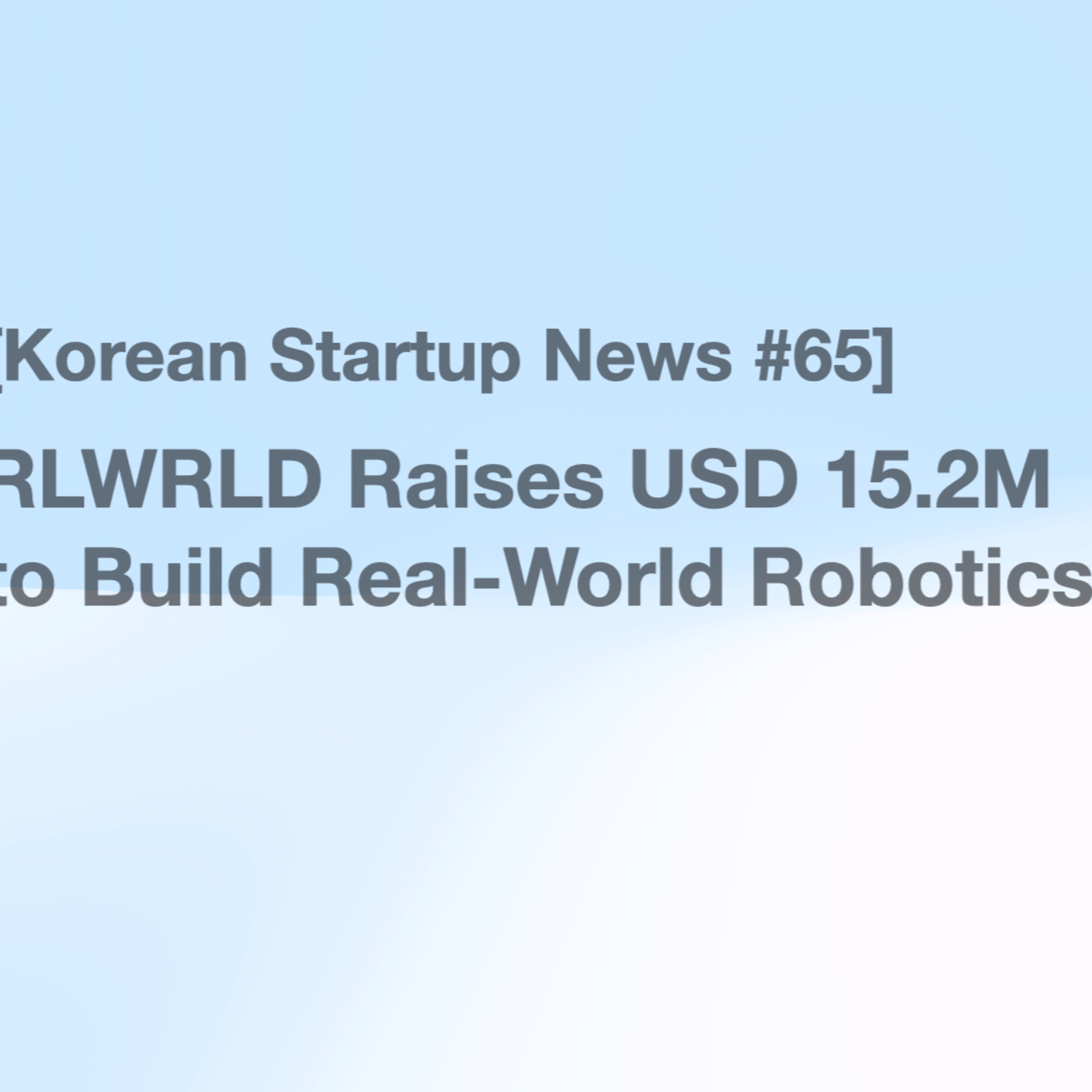 Korean Startup News