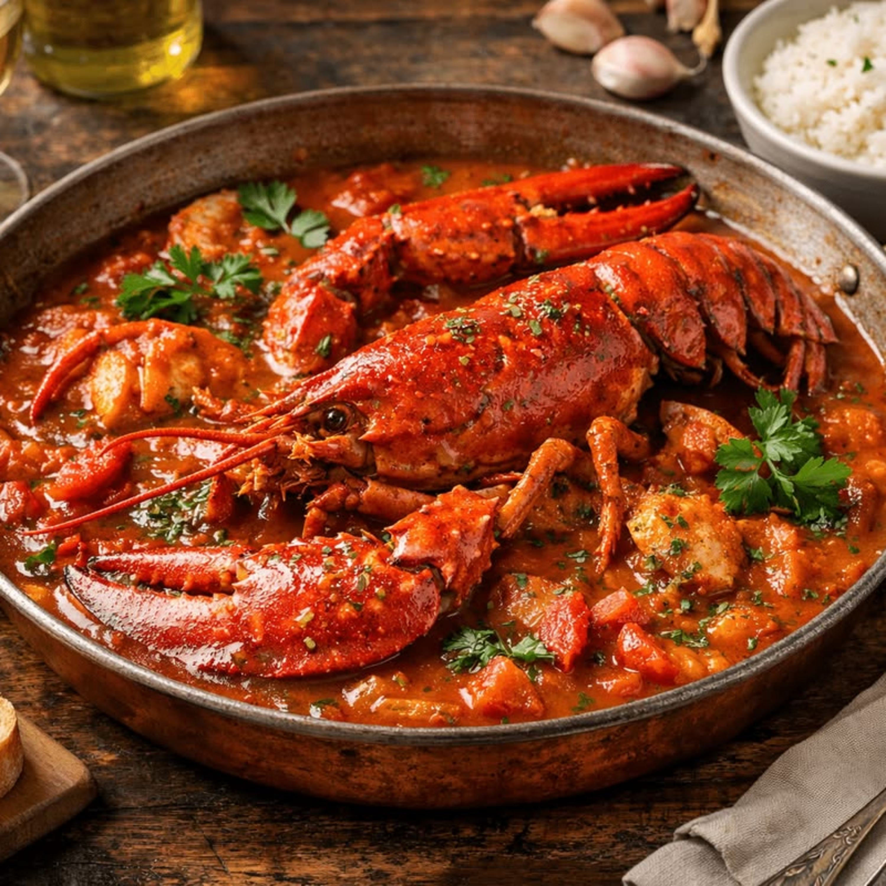 Bogavante en salsa americana. Mariscos Capitulo 3  episode artwork