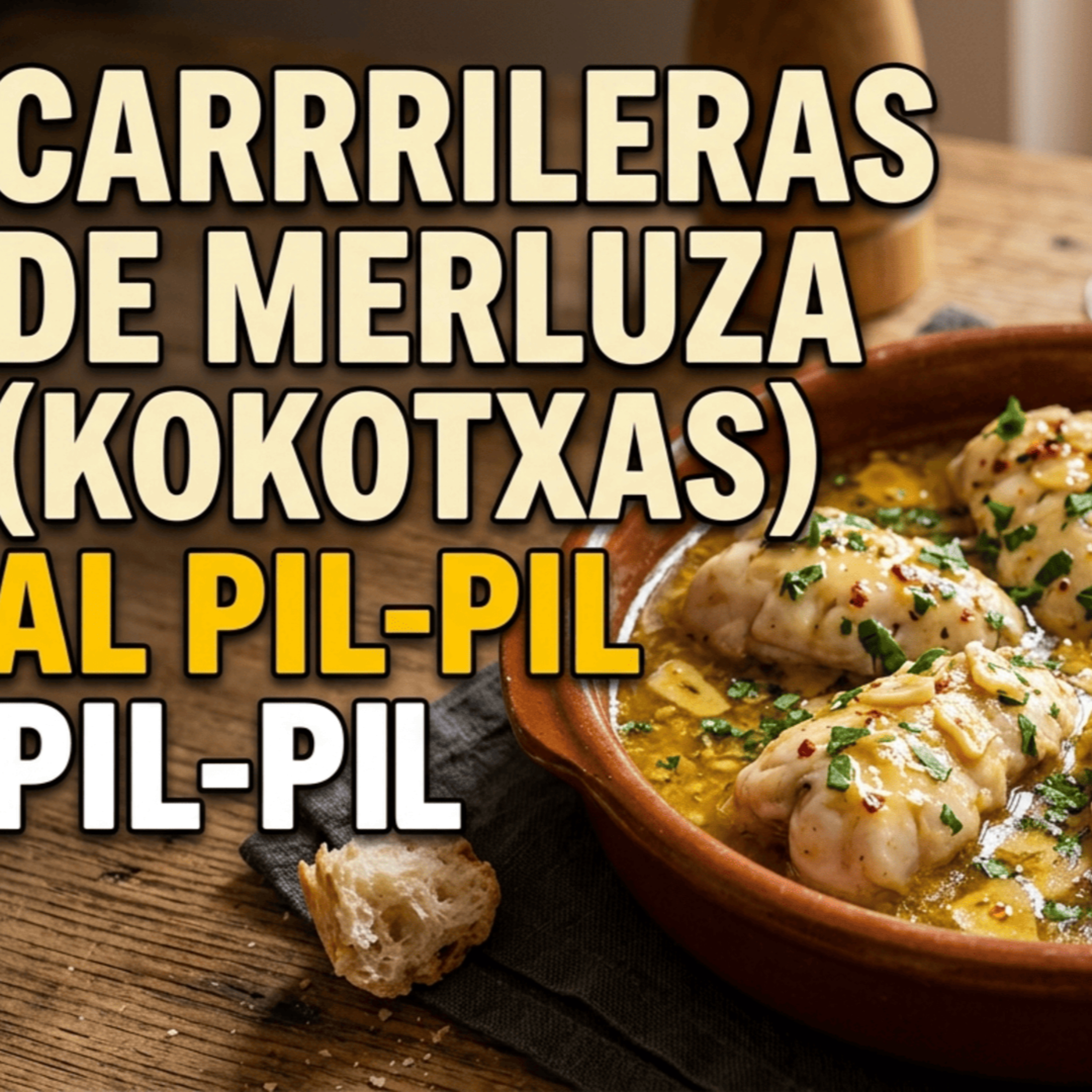 Carrilleras de merluza (Kokotxas) al pil pil episode artwork