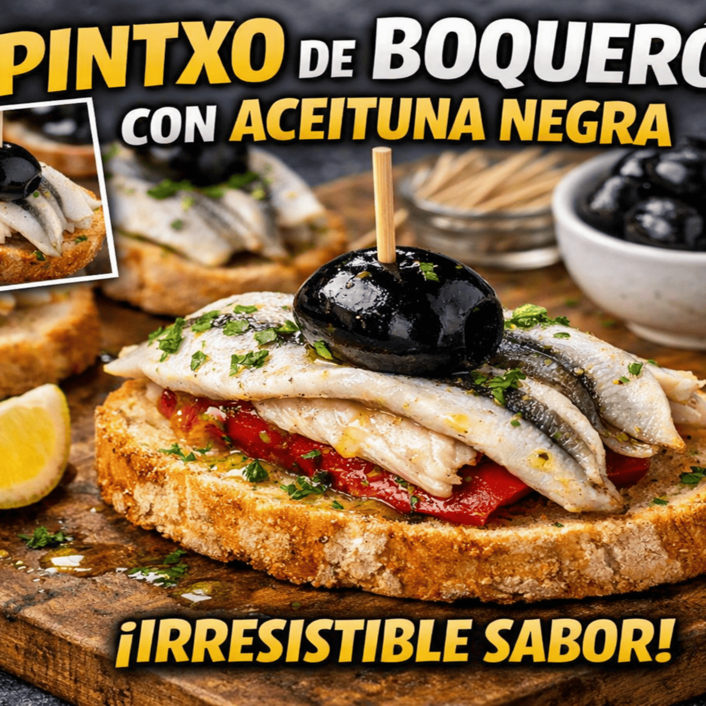 Pintxo de Boquerón con aceituna negra episode artwork