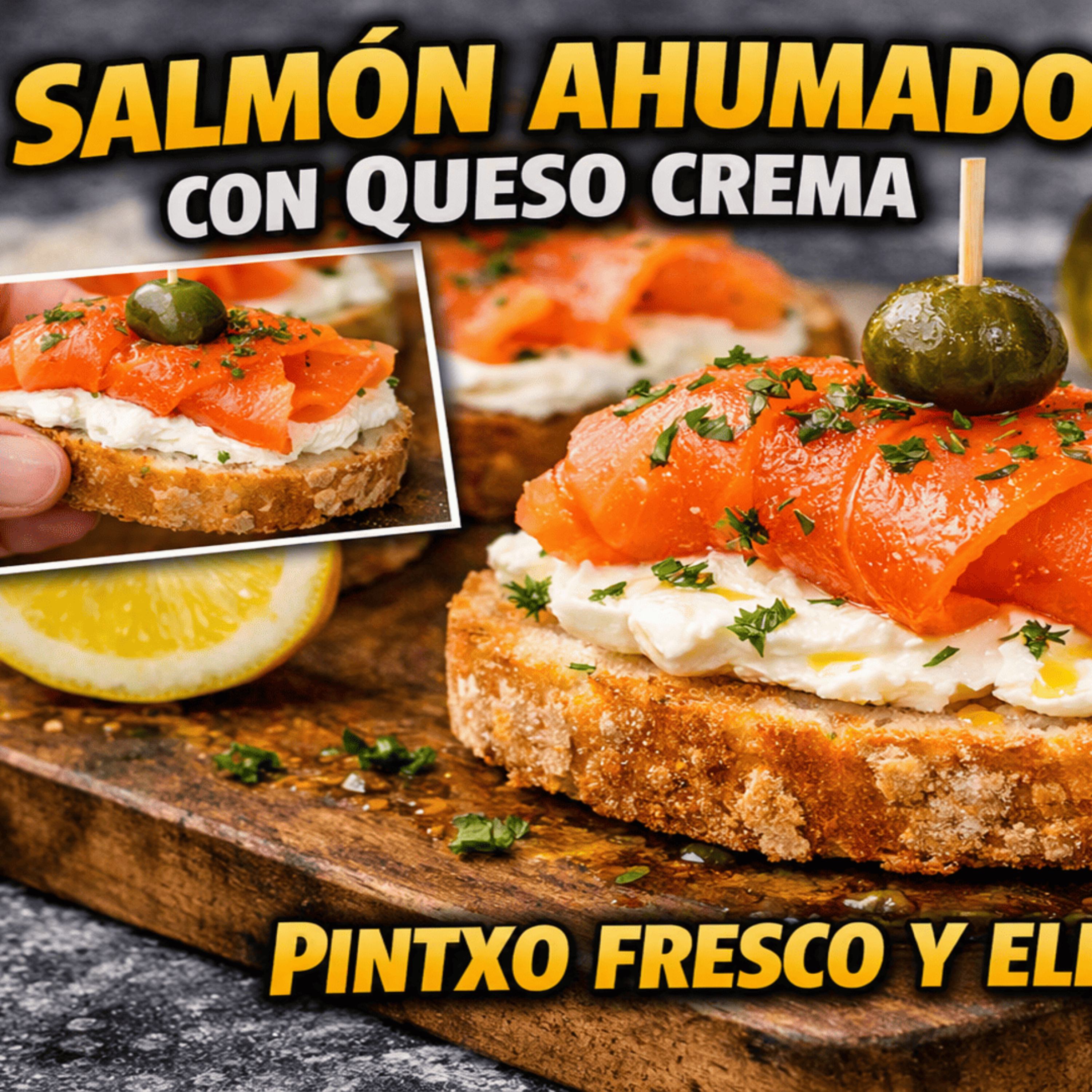 Pintxo de Salmón ahumado con queso crema episode artwork