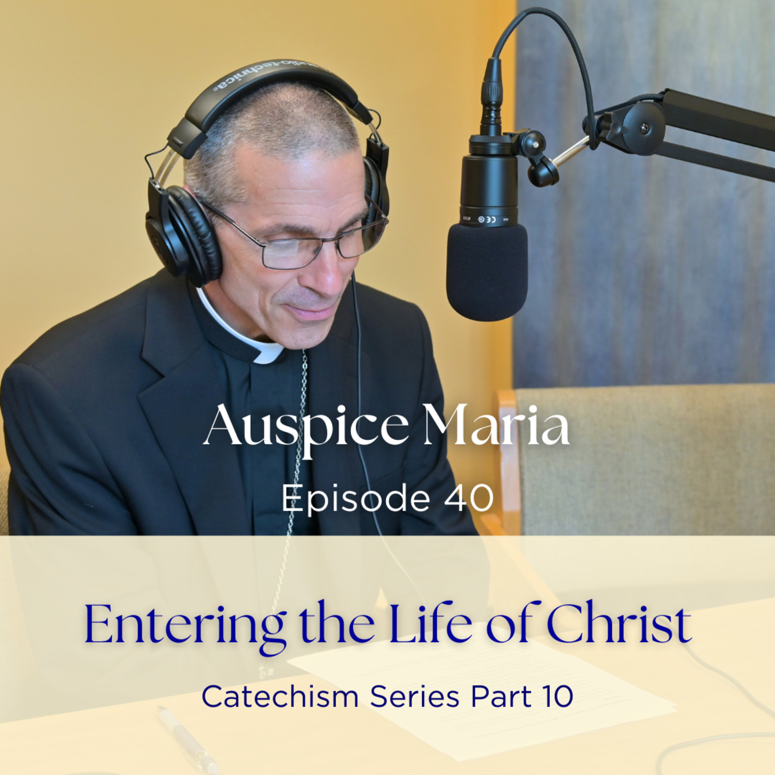 Entering the Life of Christ (Catechism Series Part 10) - Auspice Maria Ep 40 episode artwork