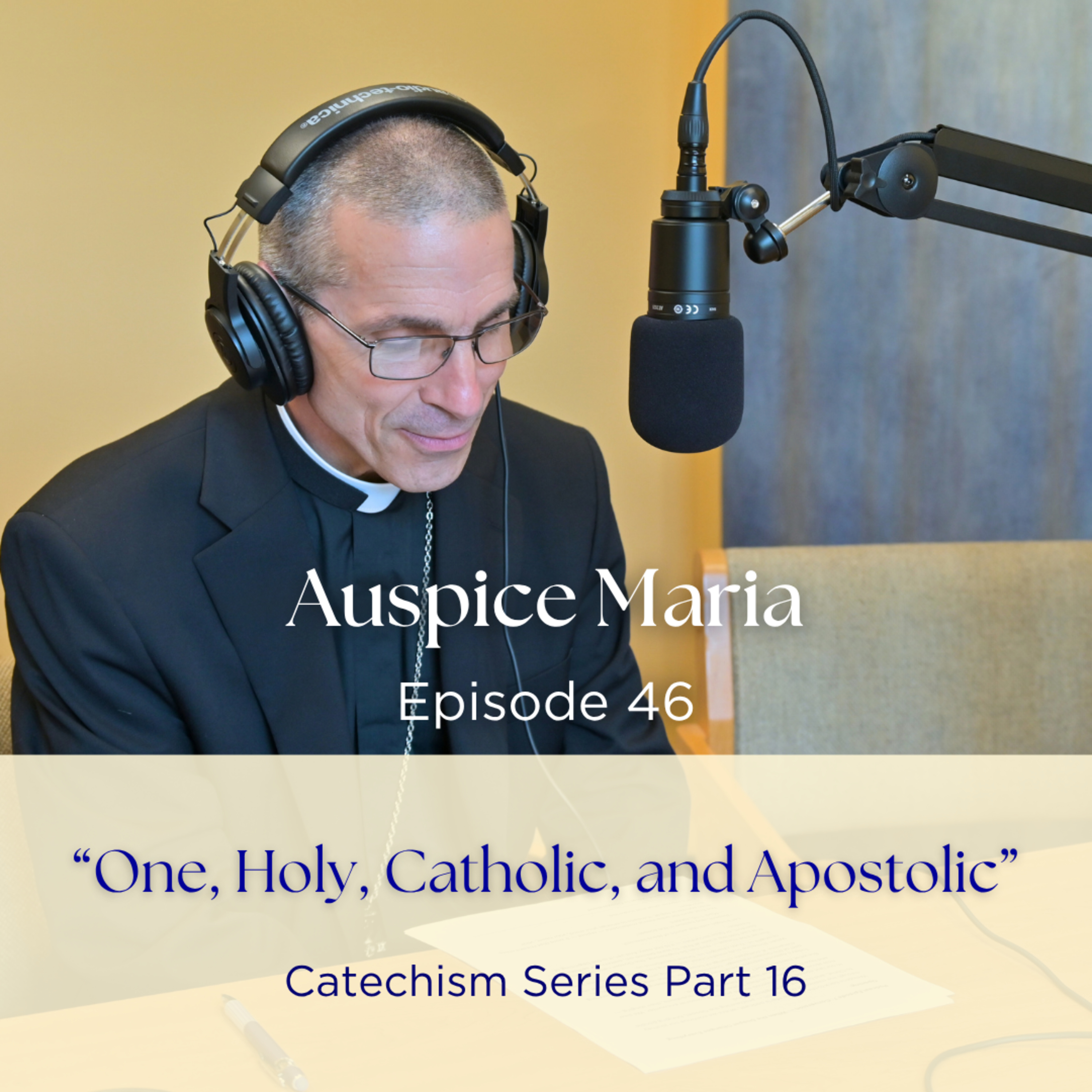 One, Holy, Catholic, and Apostolic (Catechism Series Part 16) Auspice Maria Ep 46 episode artwork