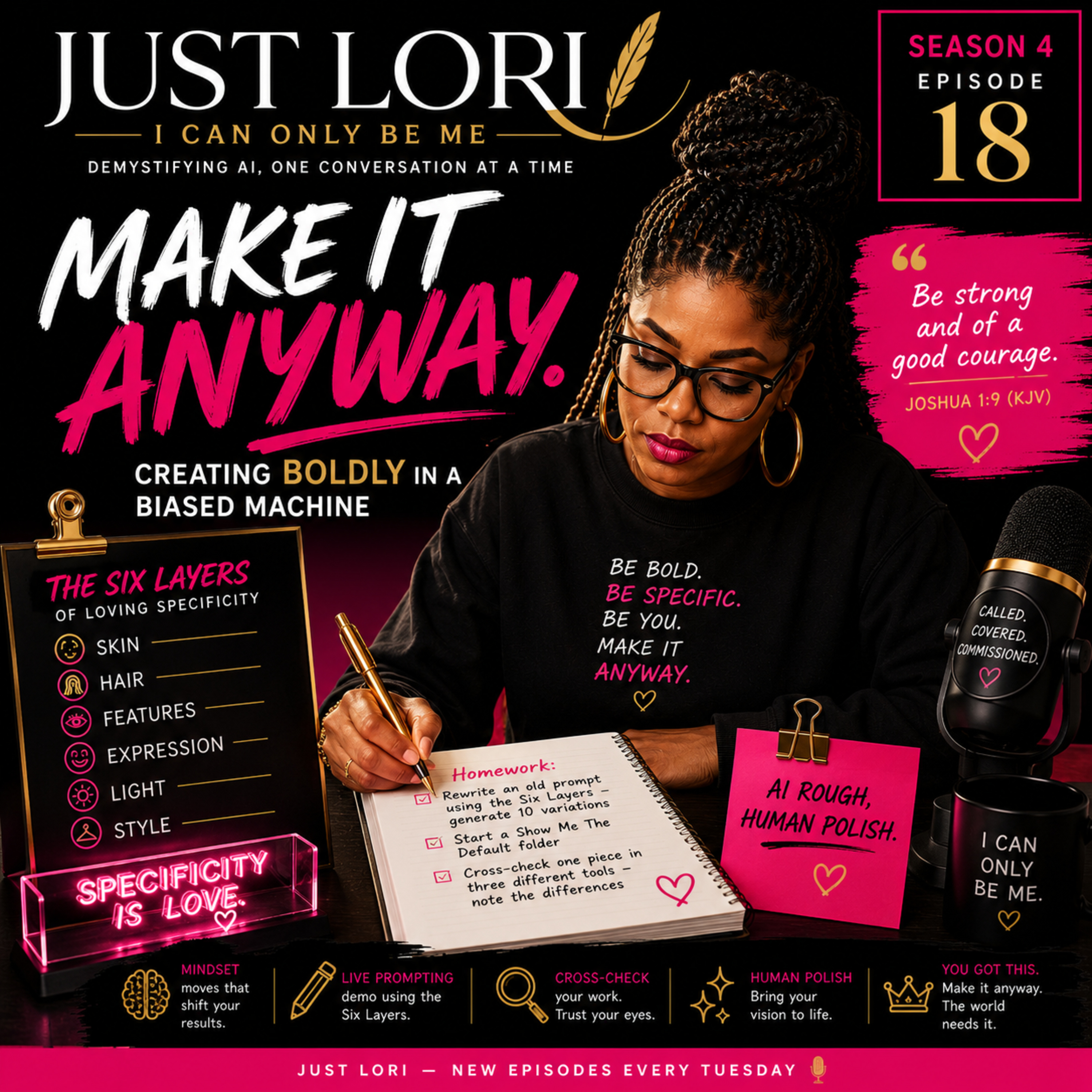  Make It Anyway: Creating Boldly in a Biased Machine episode artwork