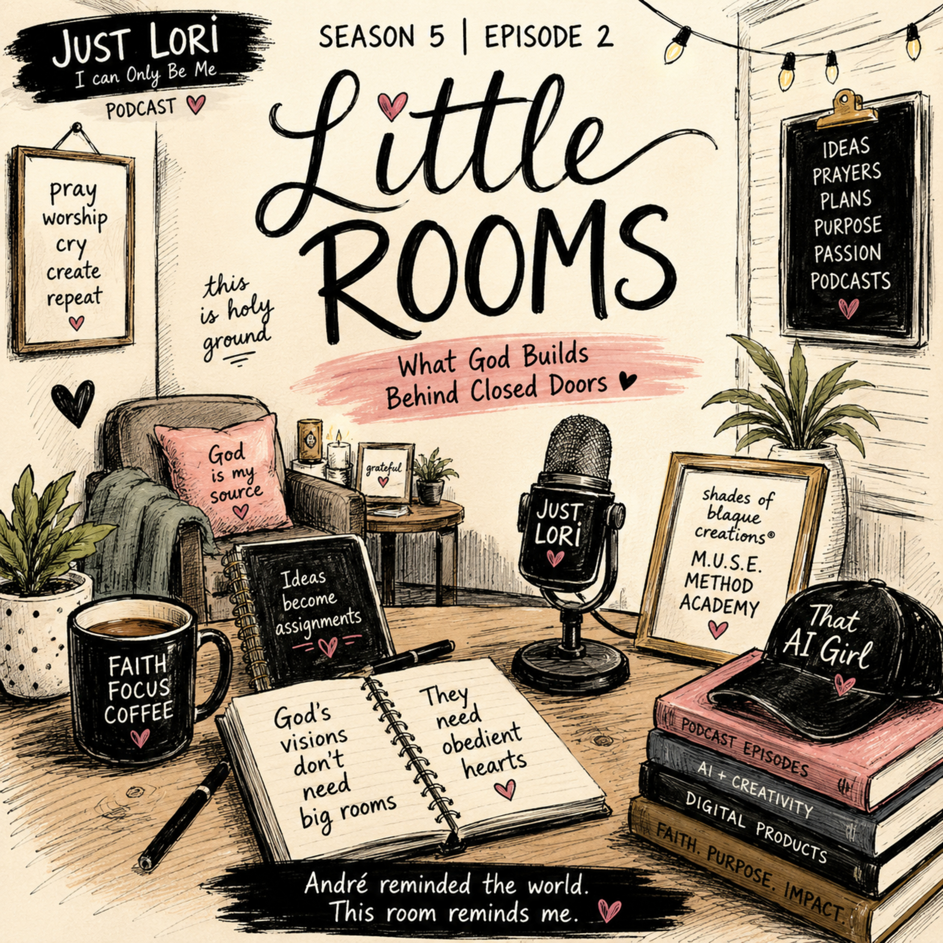 Little Rooms Where God Creates What the World Will One Day Celebrate episode artwork