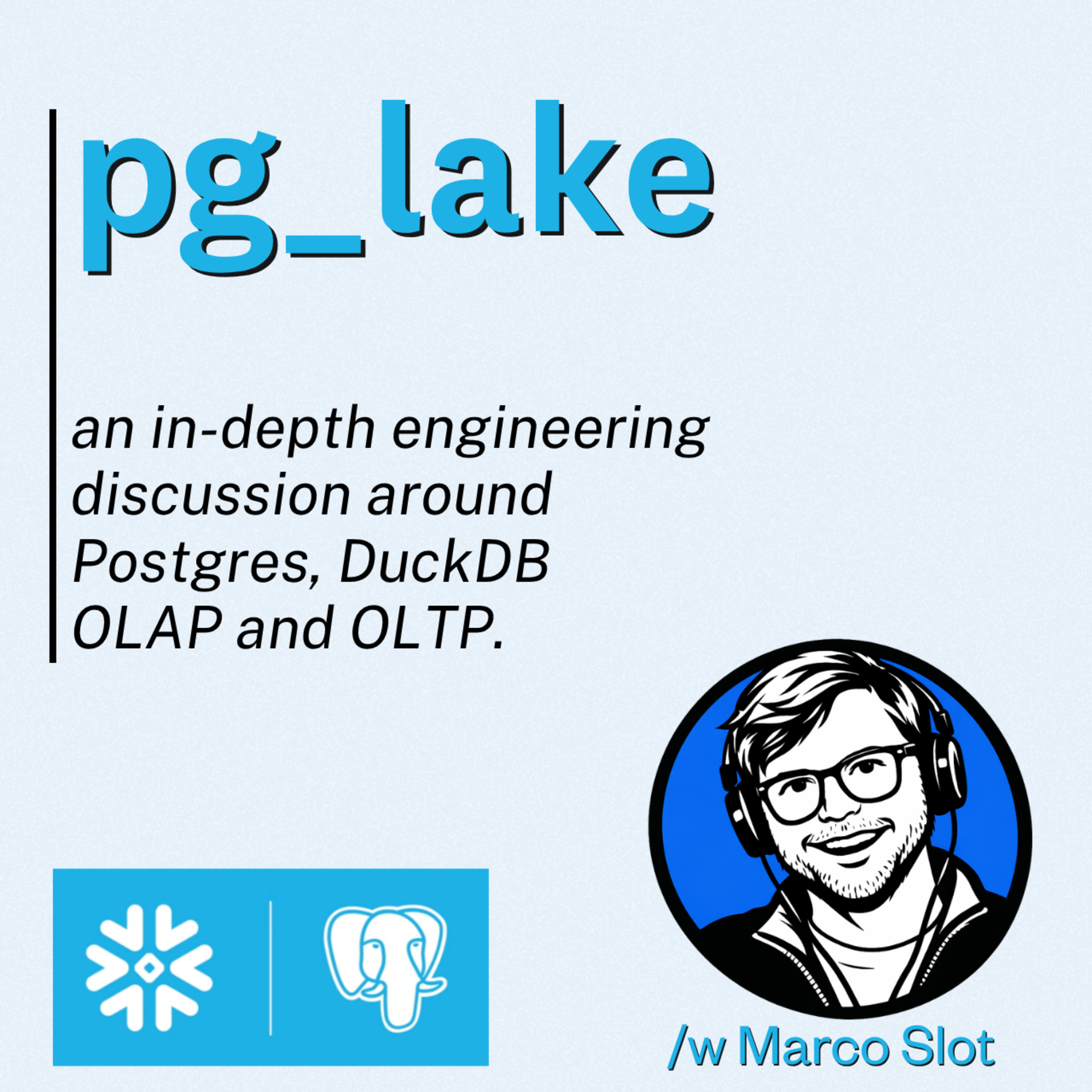 postgres can be your data lake (with pg_lake)