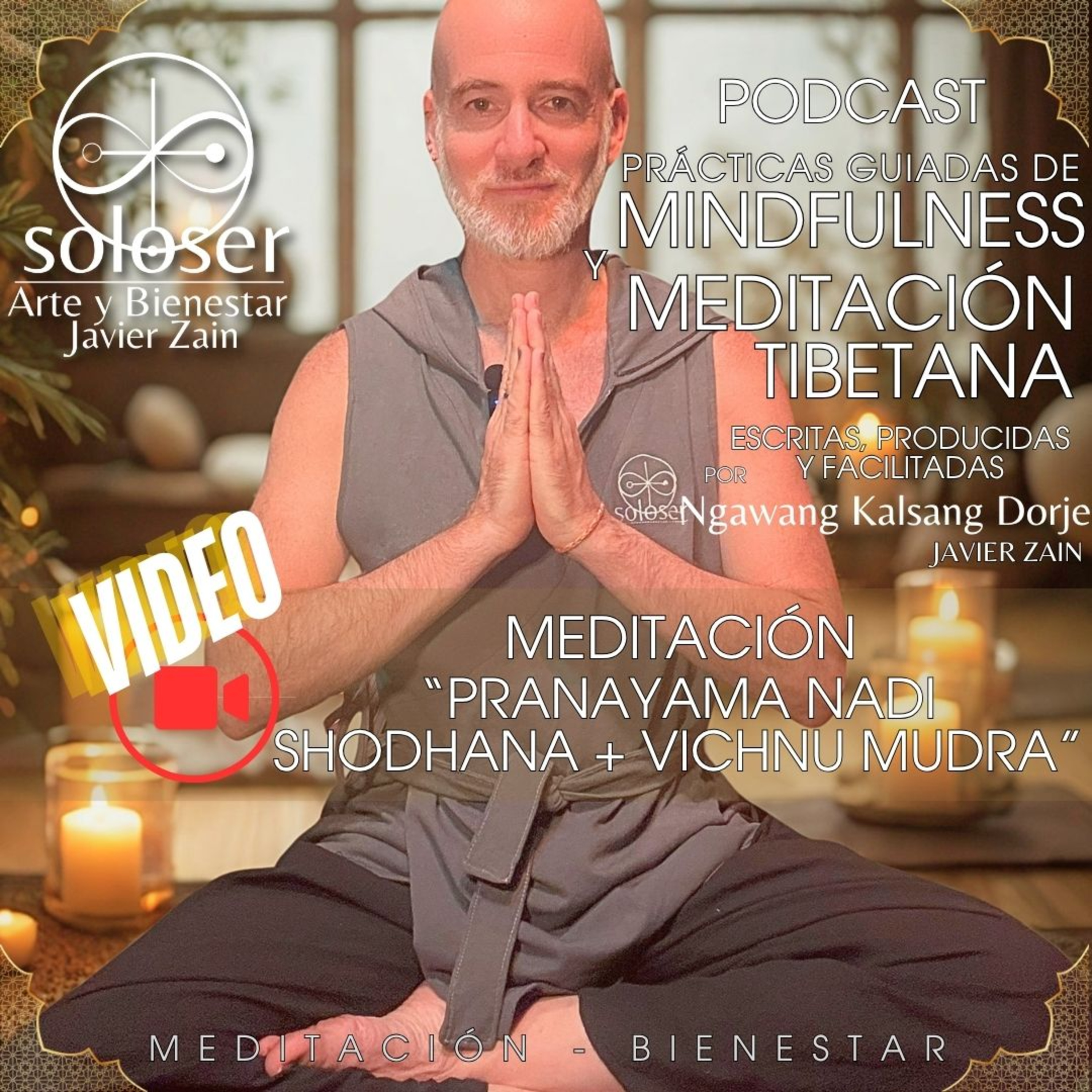Meditación: Técnica de Respiración - Equilibrio, Limpieza, Calma - "Pranayama Nadi Shodhana con Vishnu Mudra" episode artwork
