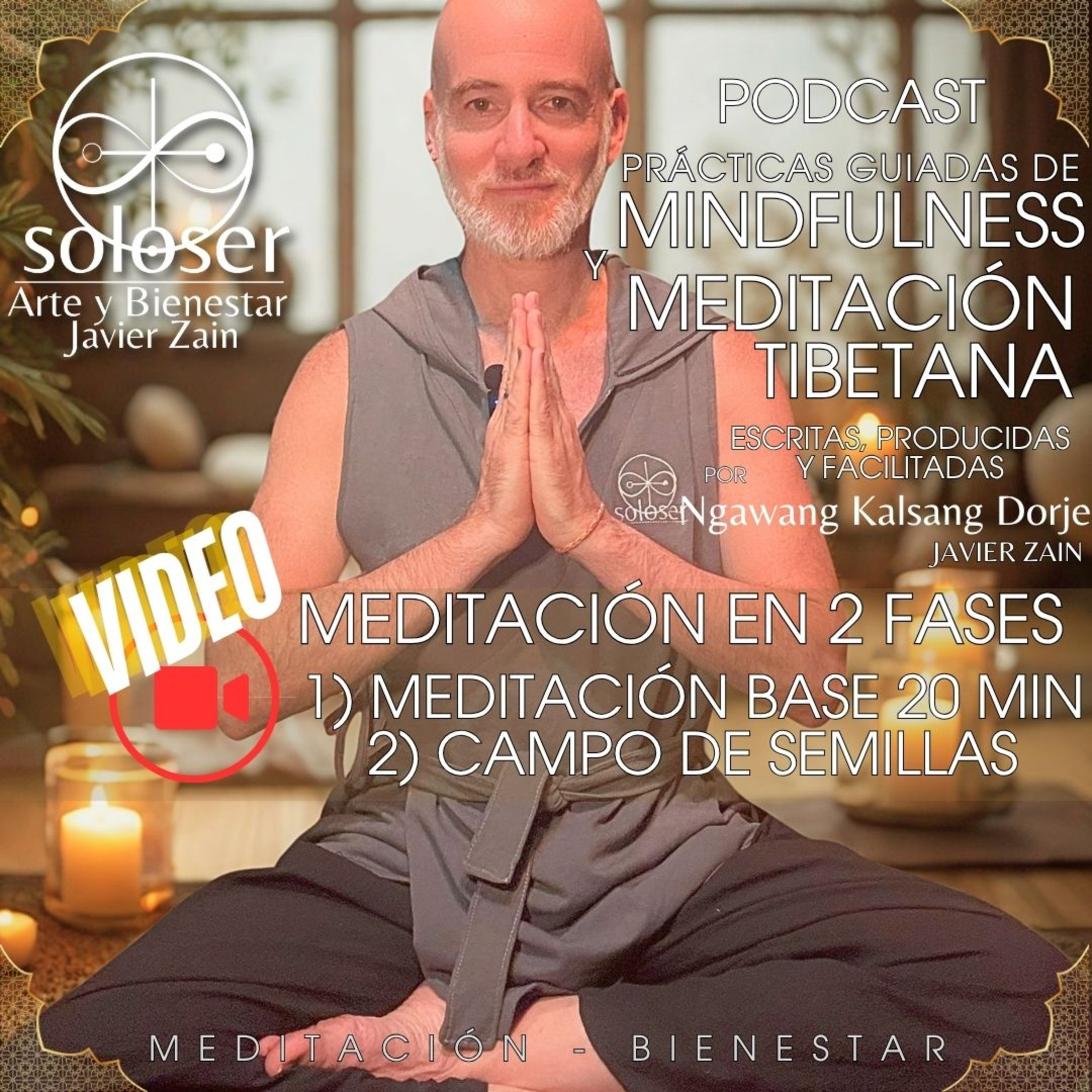Meditación en 2 Fases: 1) Meditación Base 20 min. 2) Campo de Semillas - Visualización episode artwork