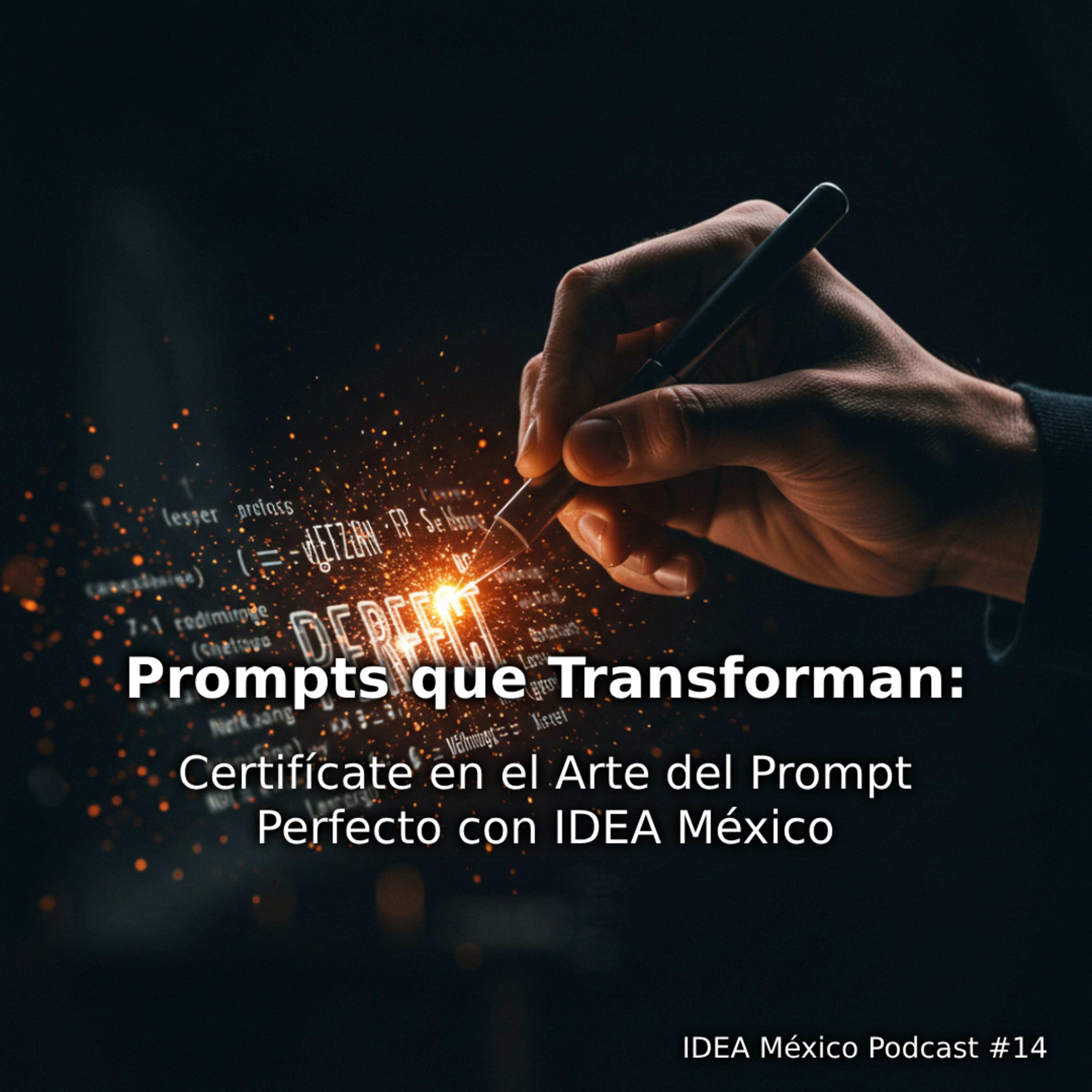 Prompts que Transforman: Certifícate en el Arte del Prompt Perfecto con IDEA México episode artwork