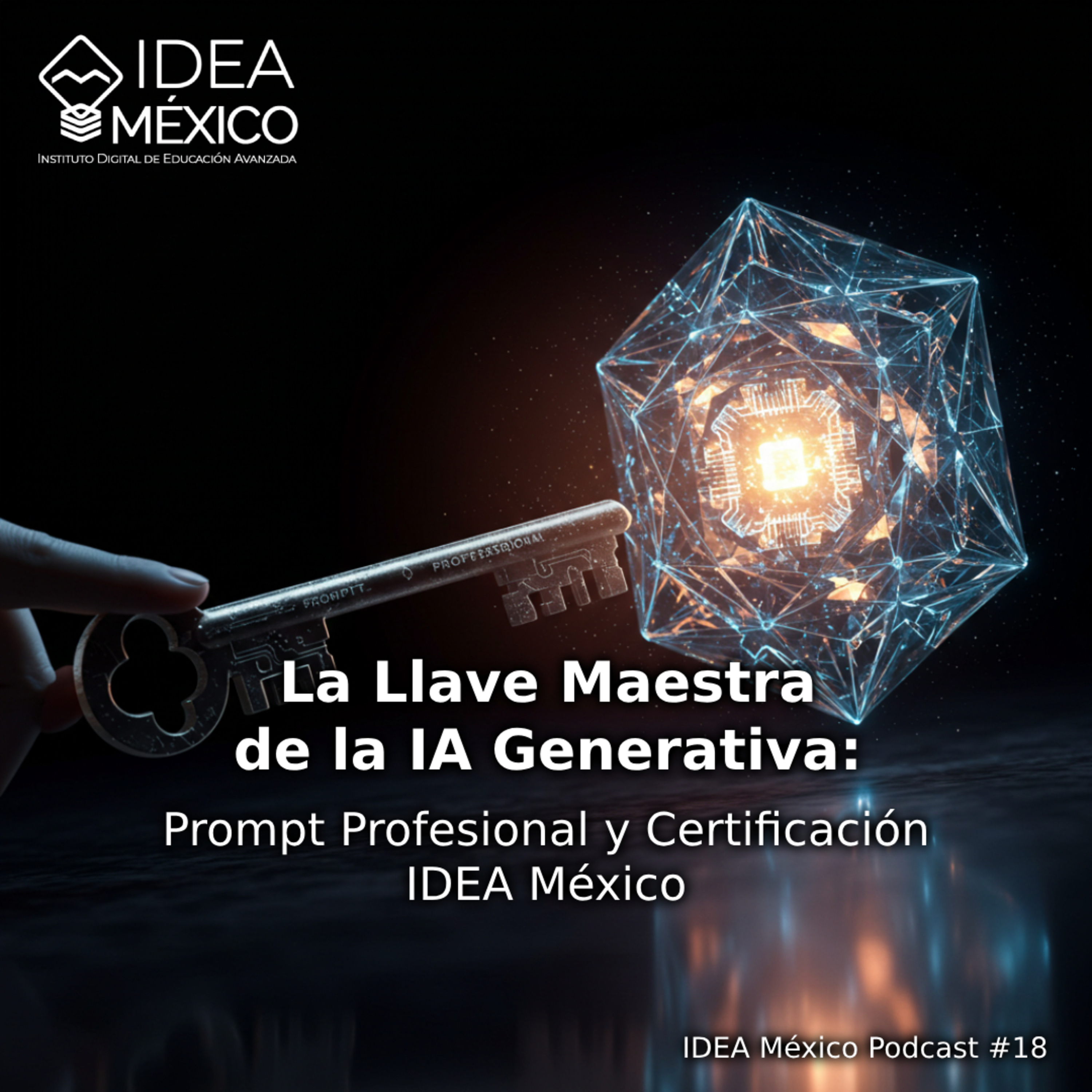 La Llave Maestra de la IA Generativa: Prompt Profesional y Certificación IDEA México episode artwork