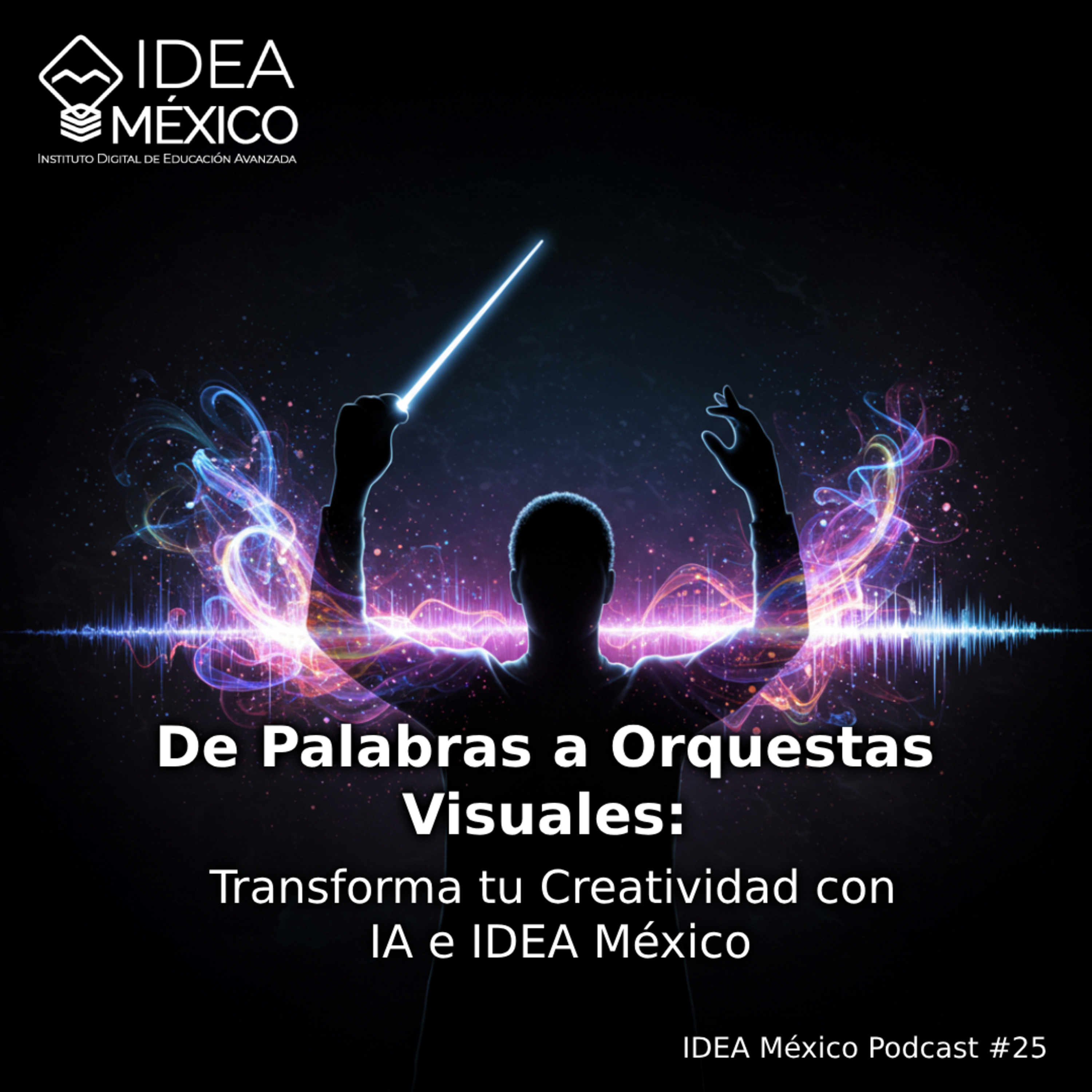 De Palabras a Orquestas Visuales: Transforma tu Creatividad con IA e IDEA México episode artwork