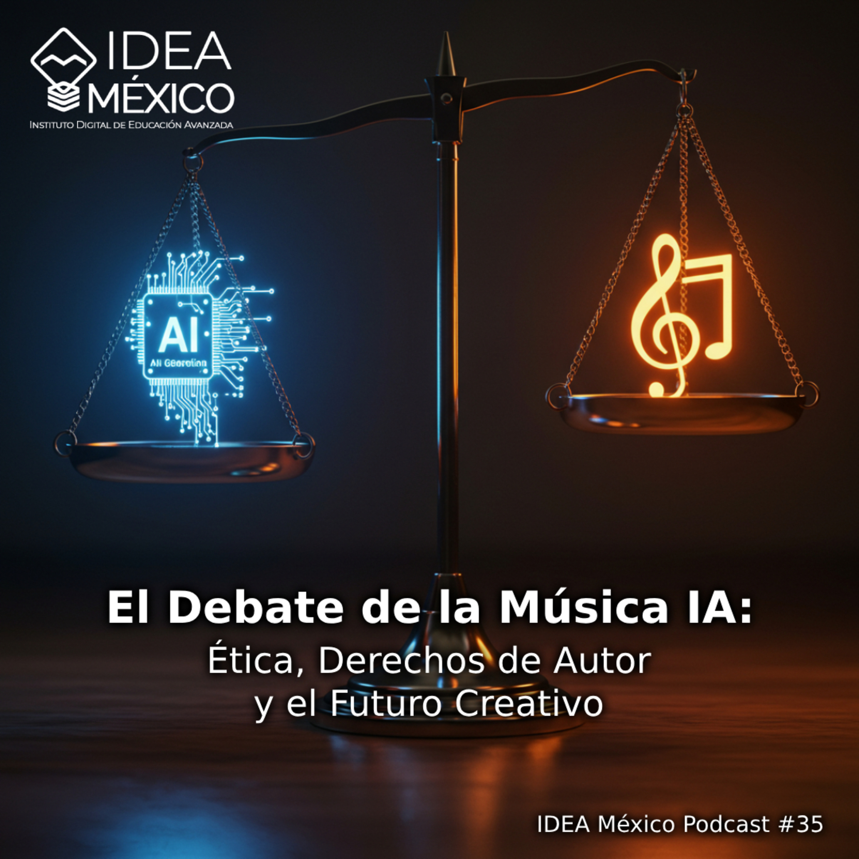 El Debate de la Música IA: Ética, Derechos de Autor y el Futuro Creativo episode artwork