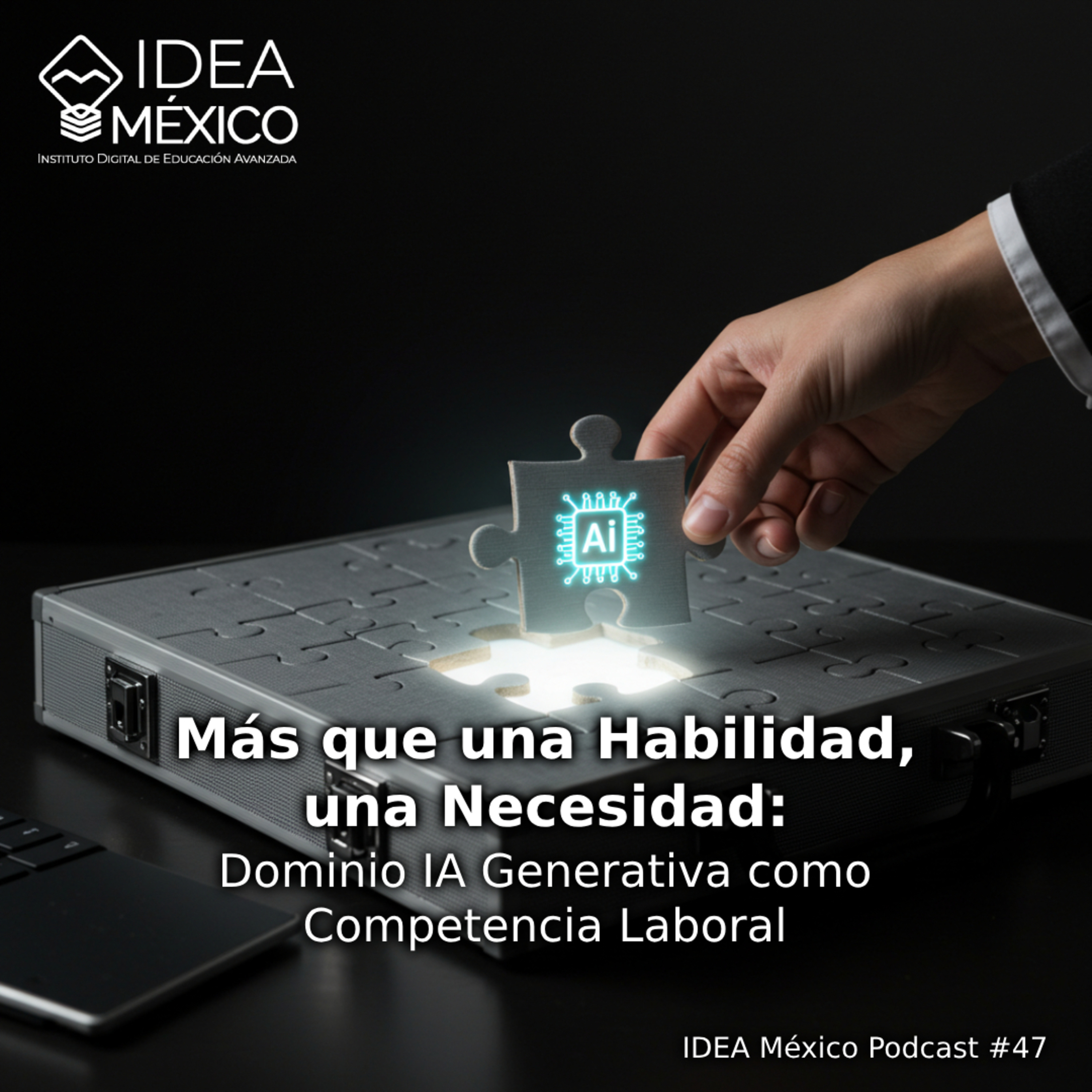 Más que una Habilidad, una Necesidad: Dominio IA Generativa como Competencia Laboral episode artwork